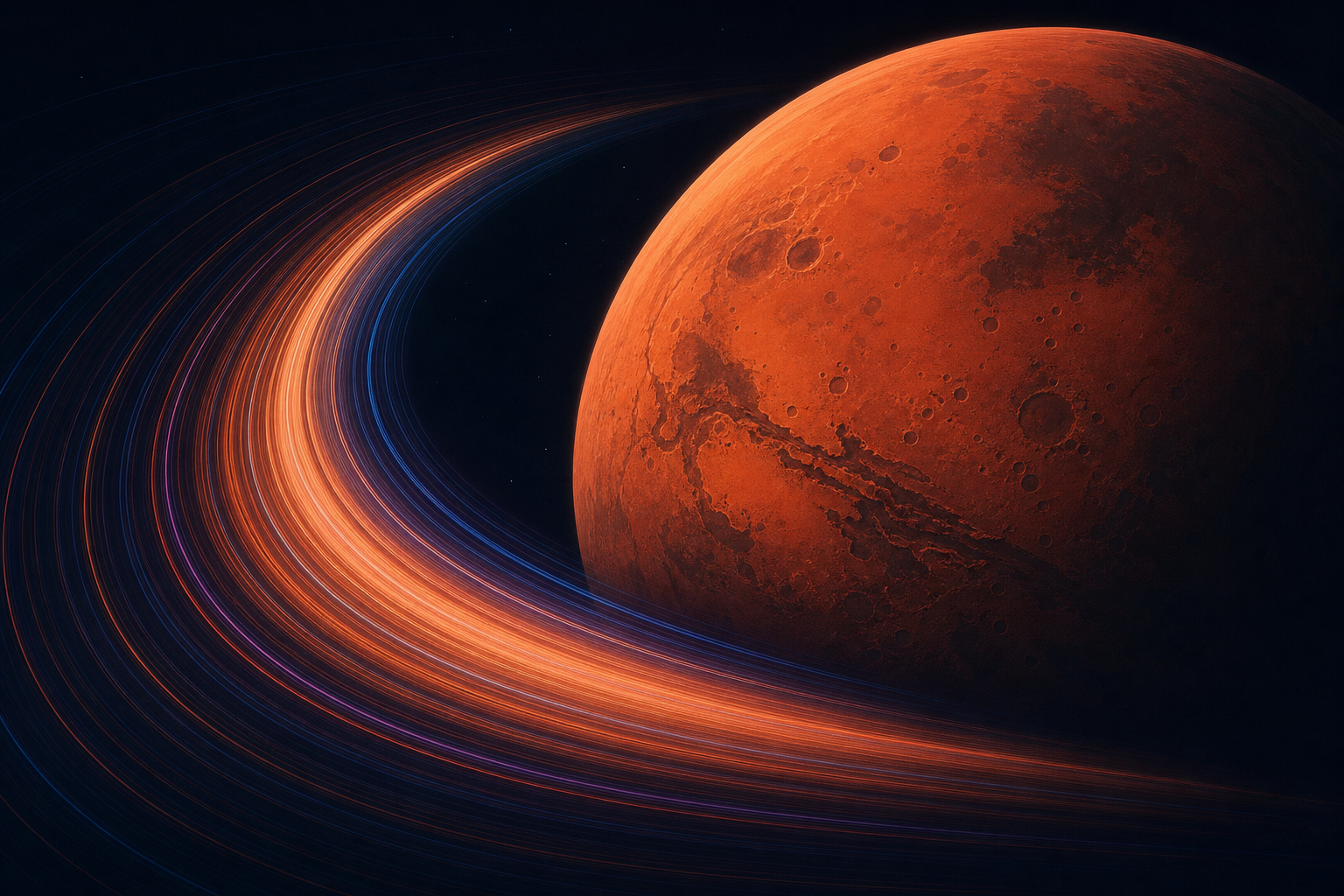 A Spacecraft Skimmed 2,800 Miles From Mars, And Captured This Breathtaking, Trippy Timelapse