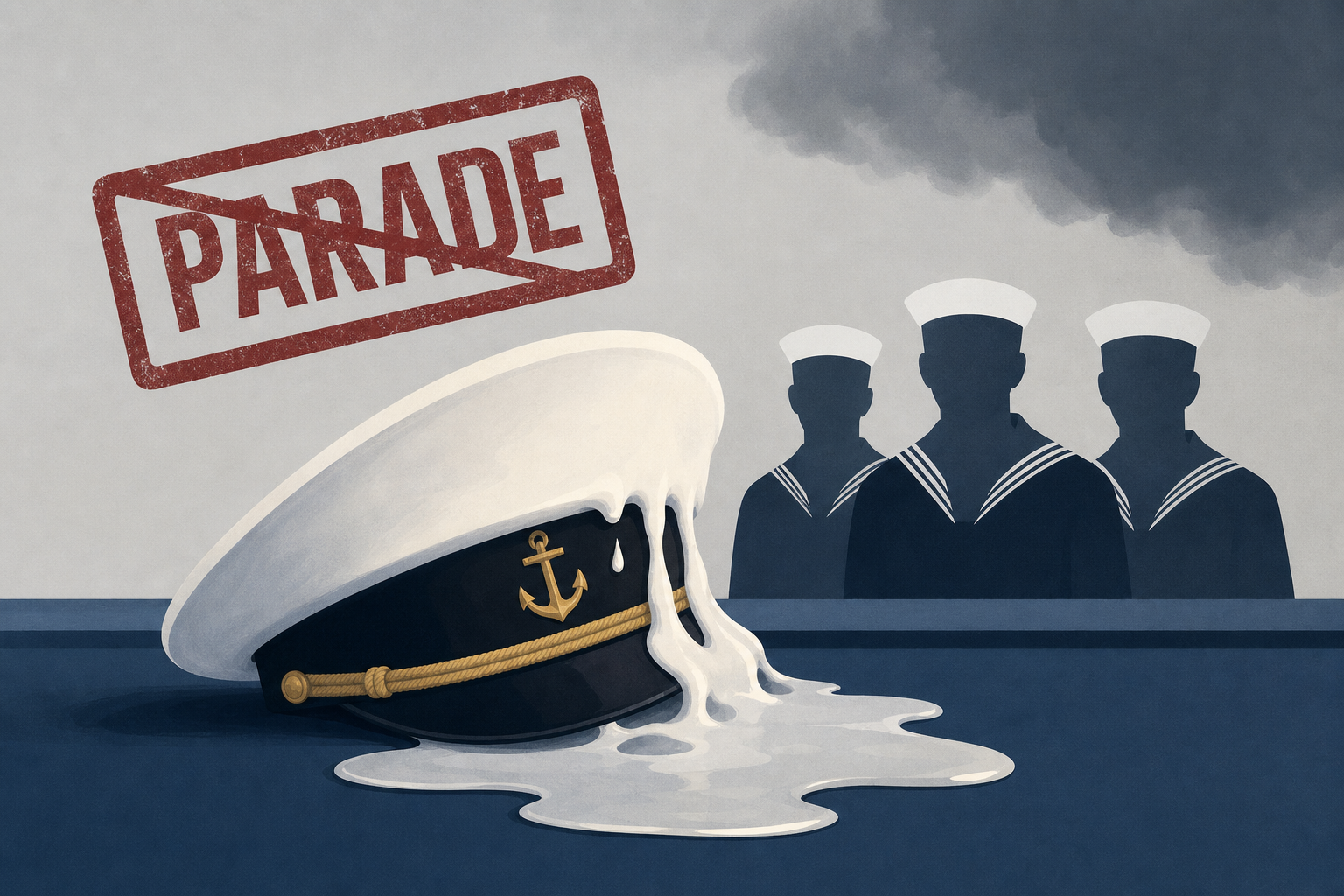 Putin Melts Down in Front of Stunned Sailors After Canceling Parade