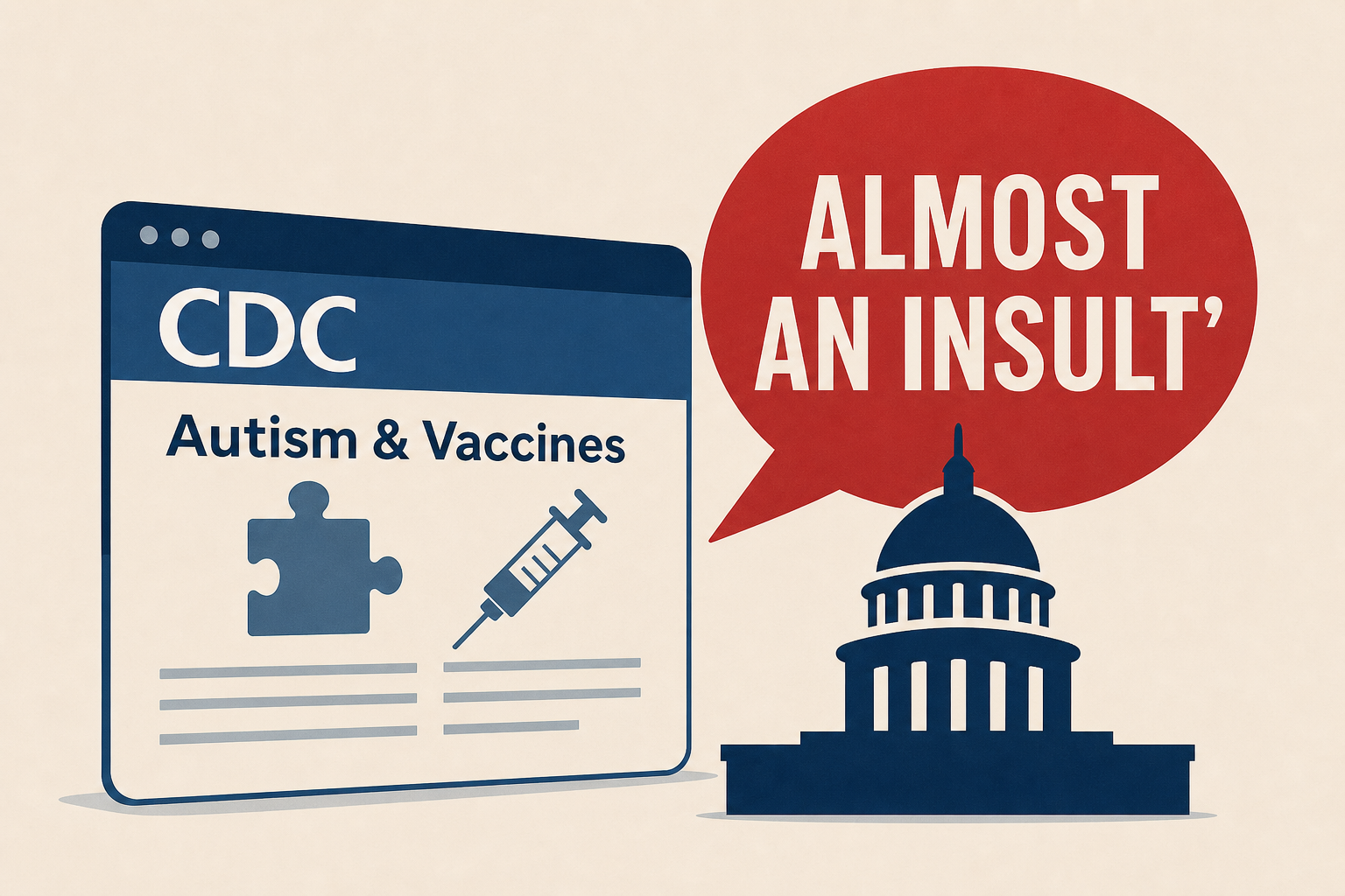 'Almost an insult': Republican senator slams CDC over autism, vaccines website