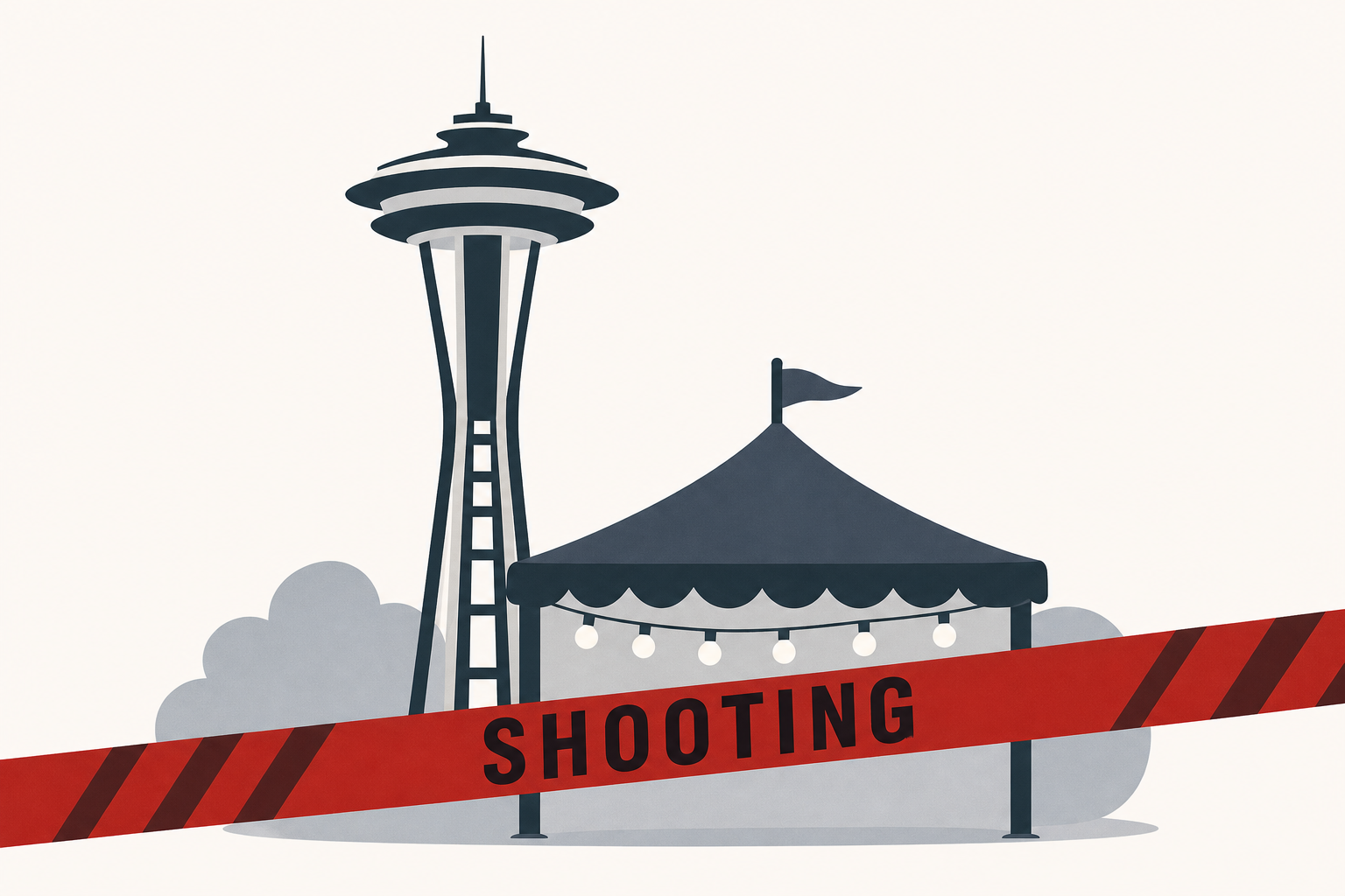 Shooting at food festival near Seattle's Space Needle leaves 3 dead, 4 wounded, authorities say