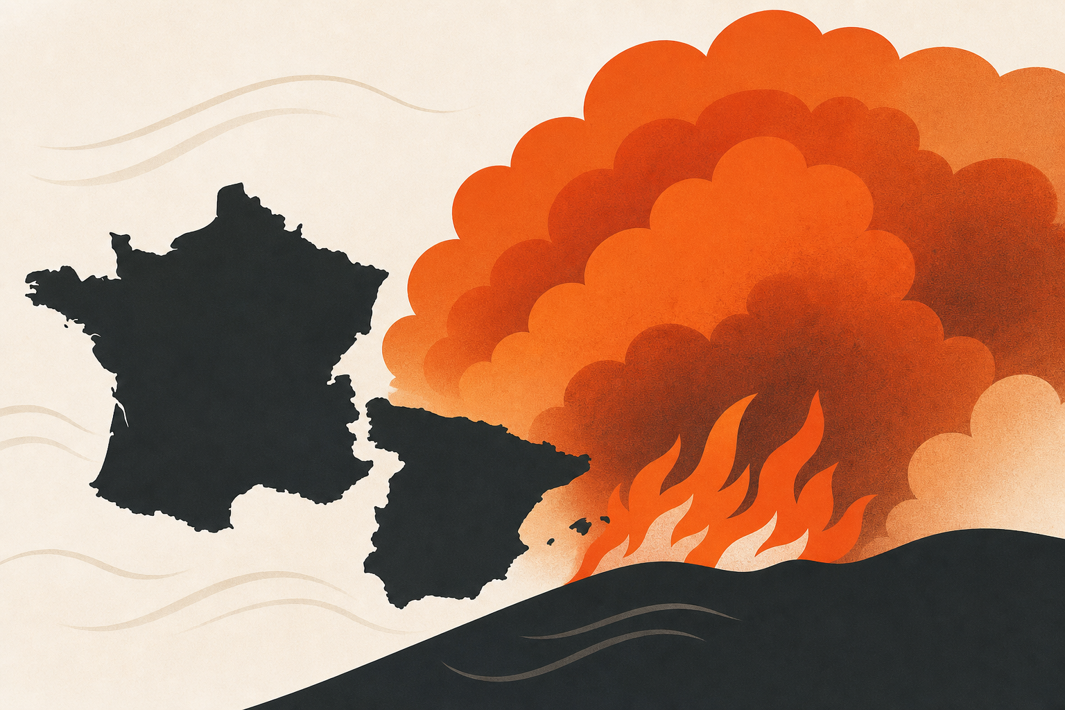 Live updates: France wildfires create ‘fire clouds,’ as Spanish authorities say blazes ‘active and uncontrolled’