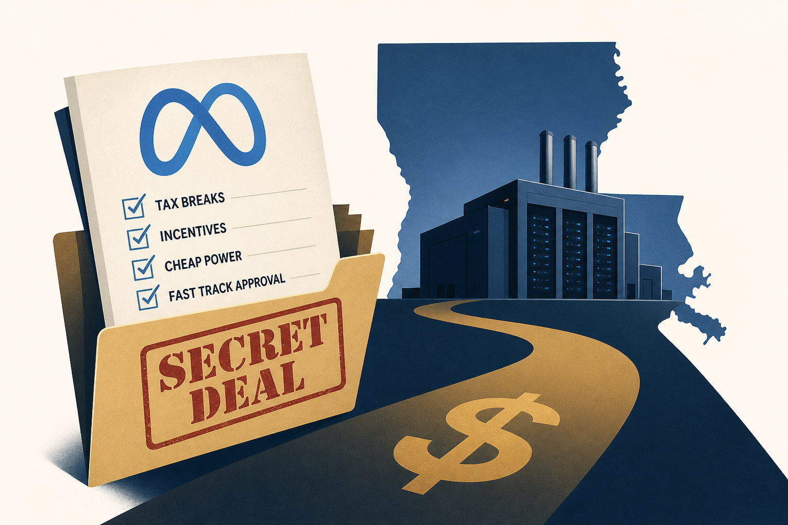 How Meta Got Everything It Wanted in a Secret Louisiana Data Center Deal