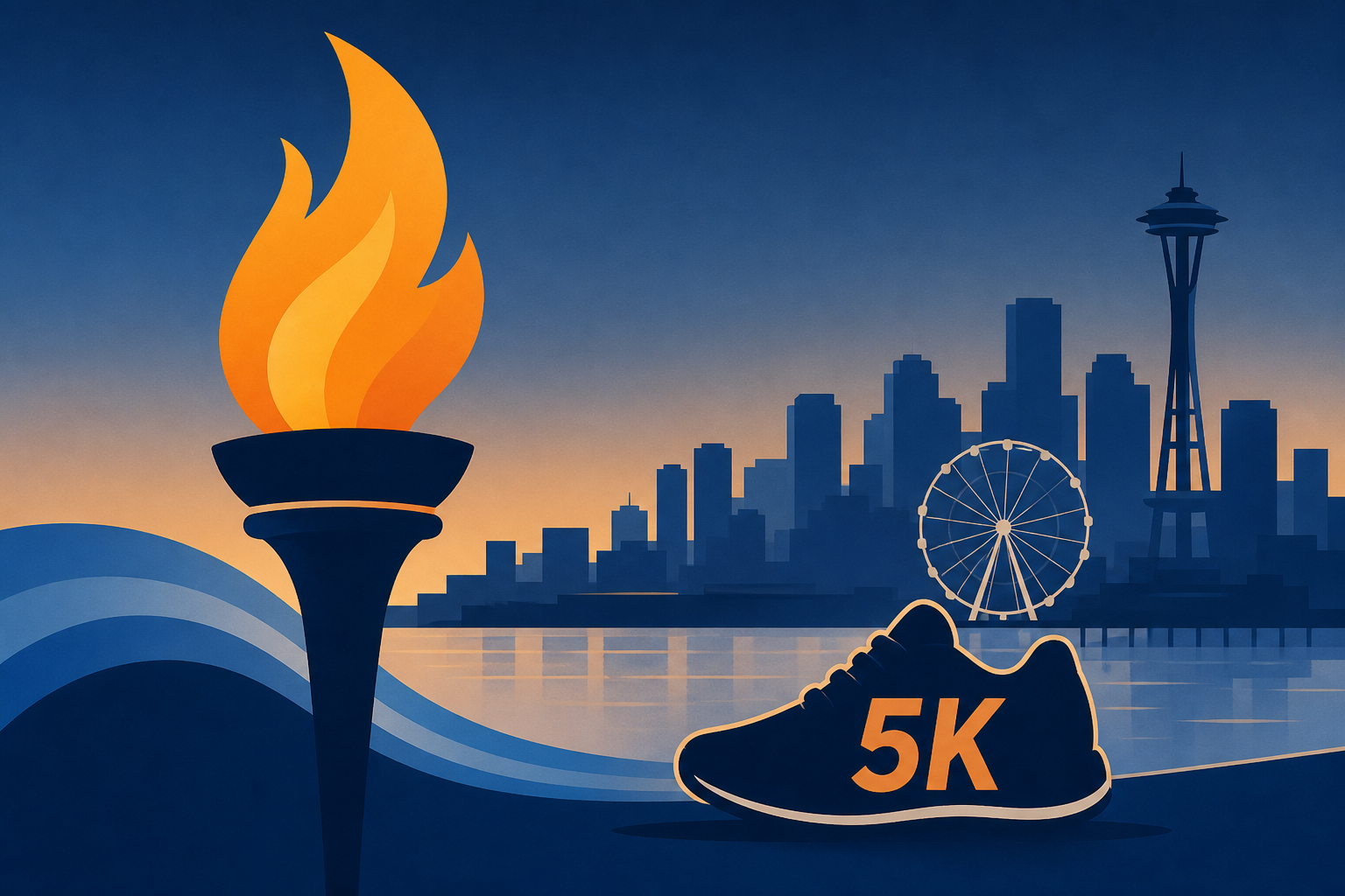 Seafair Torchlight Parade & 5K hosts successful second year on Seattle Waterfront