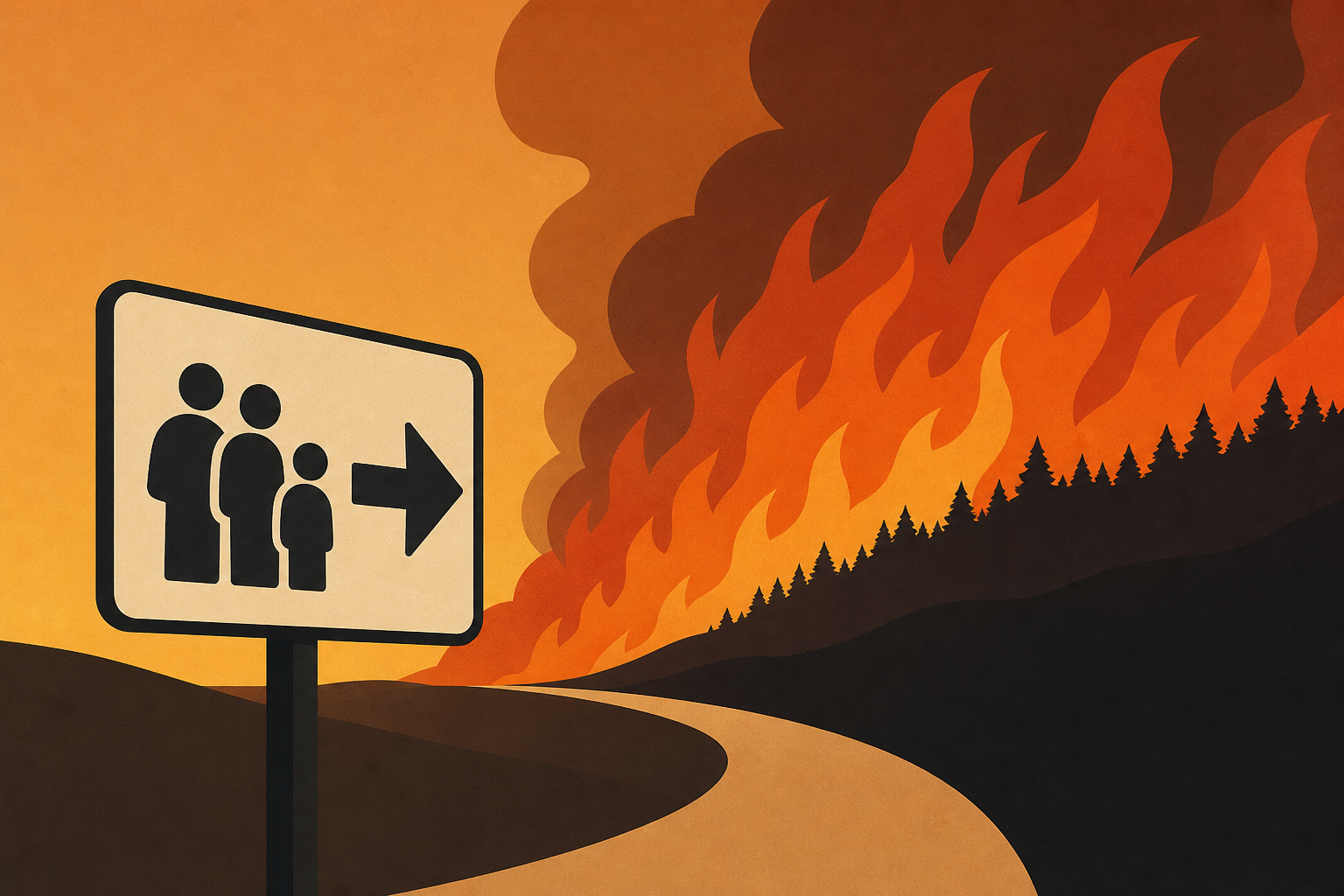 Hundreds of thousands evacuated in France and Spain as wildfires rage on
