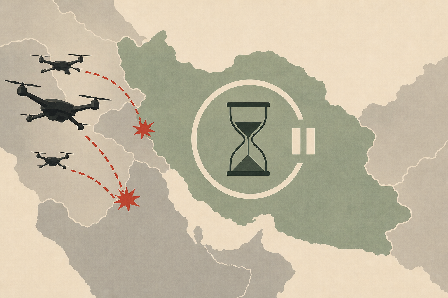 Drones attack Iran's neighbours as Tehran appears to test Trump's latest pause