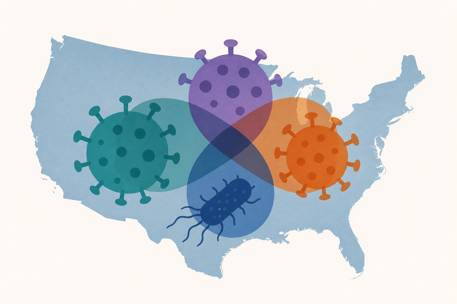 U.S. sees multiple infectious diseases occur at same time