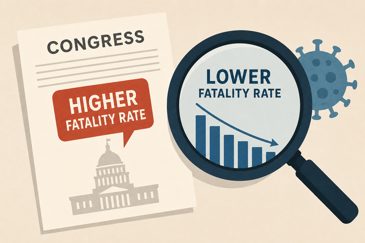 Fauci estimated lower COVID case fatality rate than he told Congress