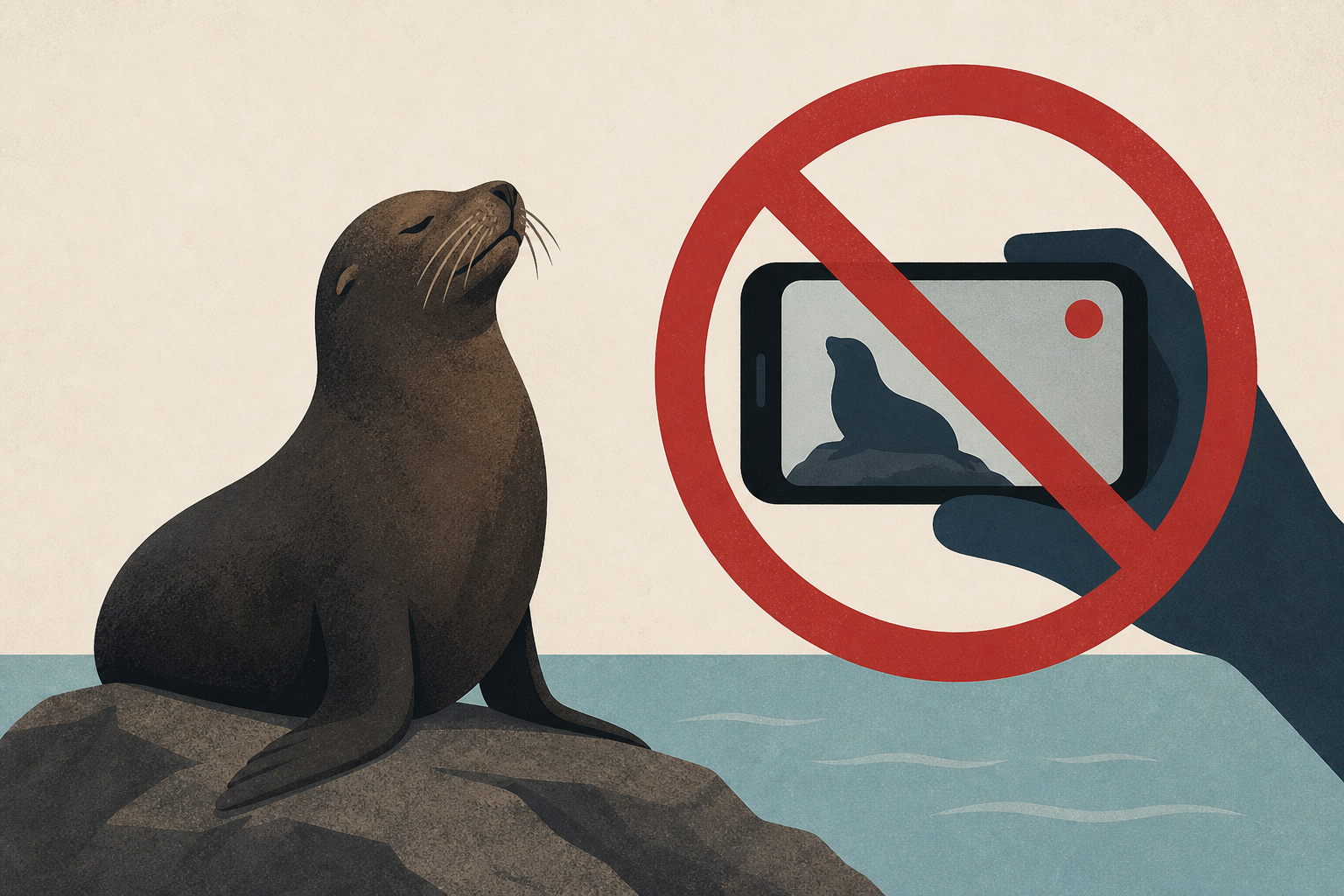 Video Shows 'Disgusting Act' on Protected Sea Lion