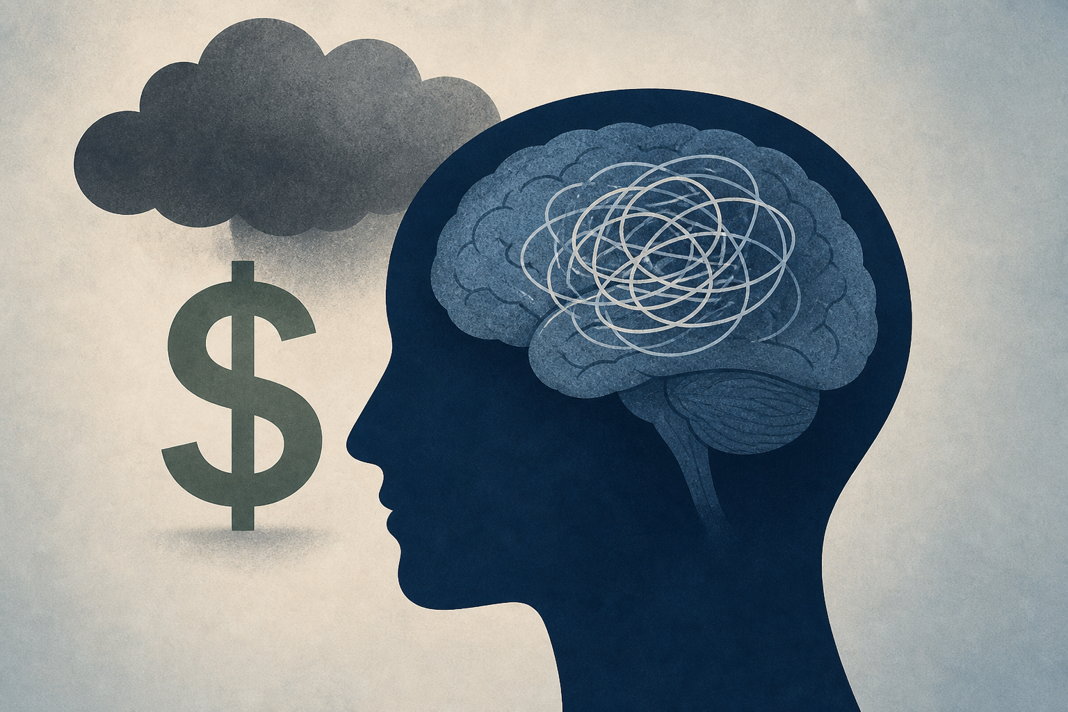 How financial stress can affect the brain over the long term