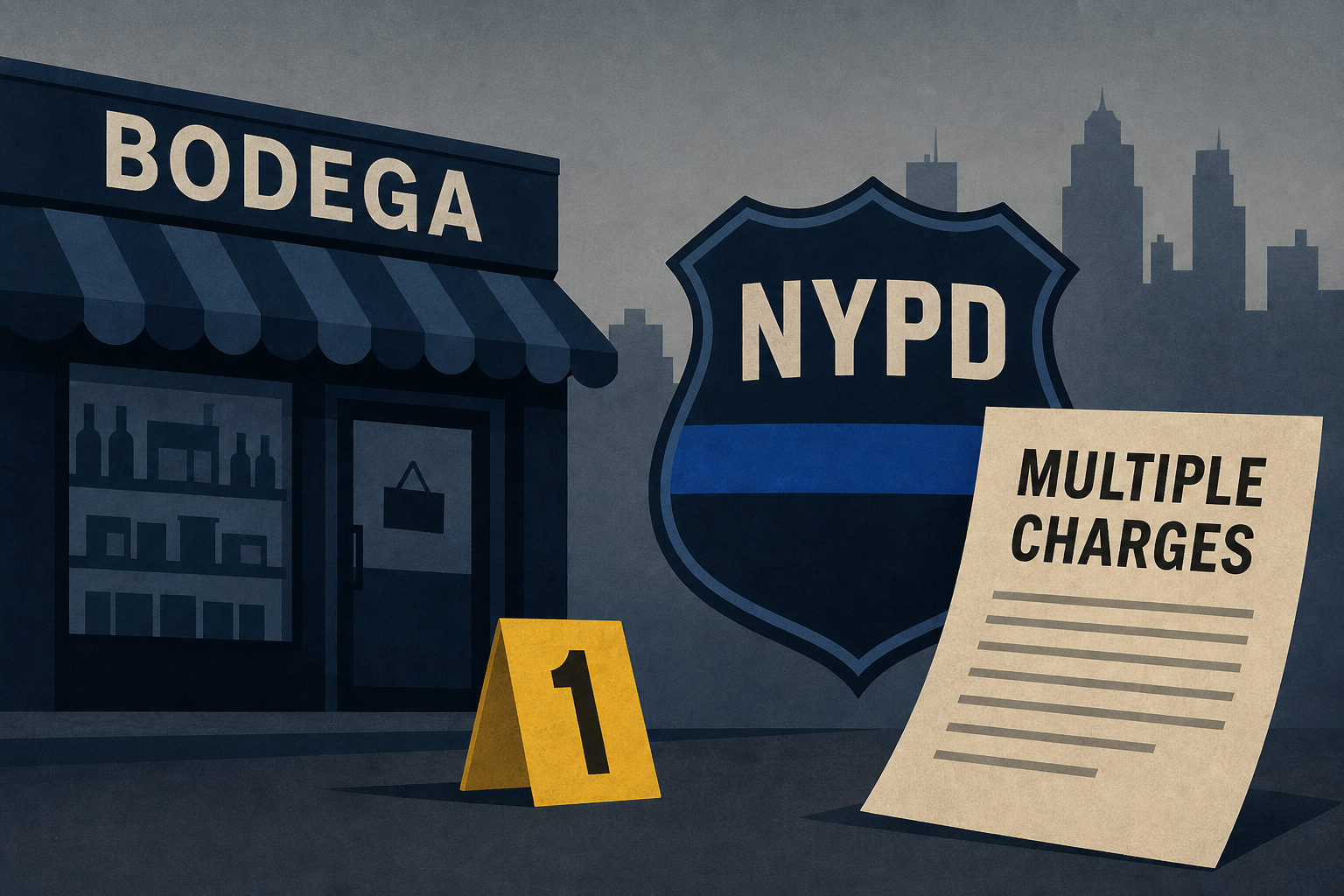 NYC suspect hit with multiple charges after cop's son killed outside Bronx bodega