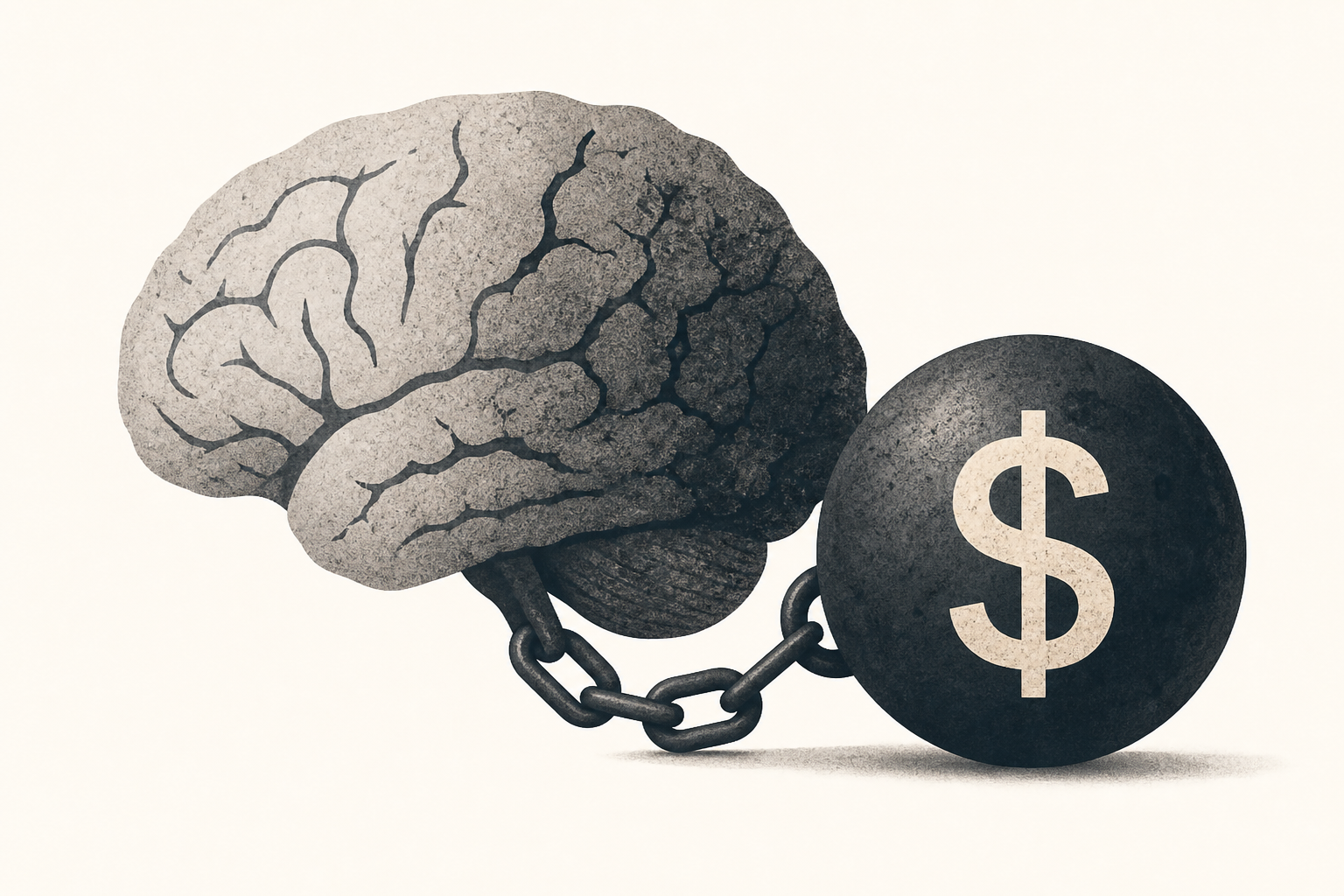 Faster brain aging linked to long-term financial hardship in new study