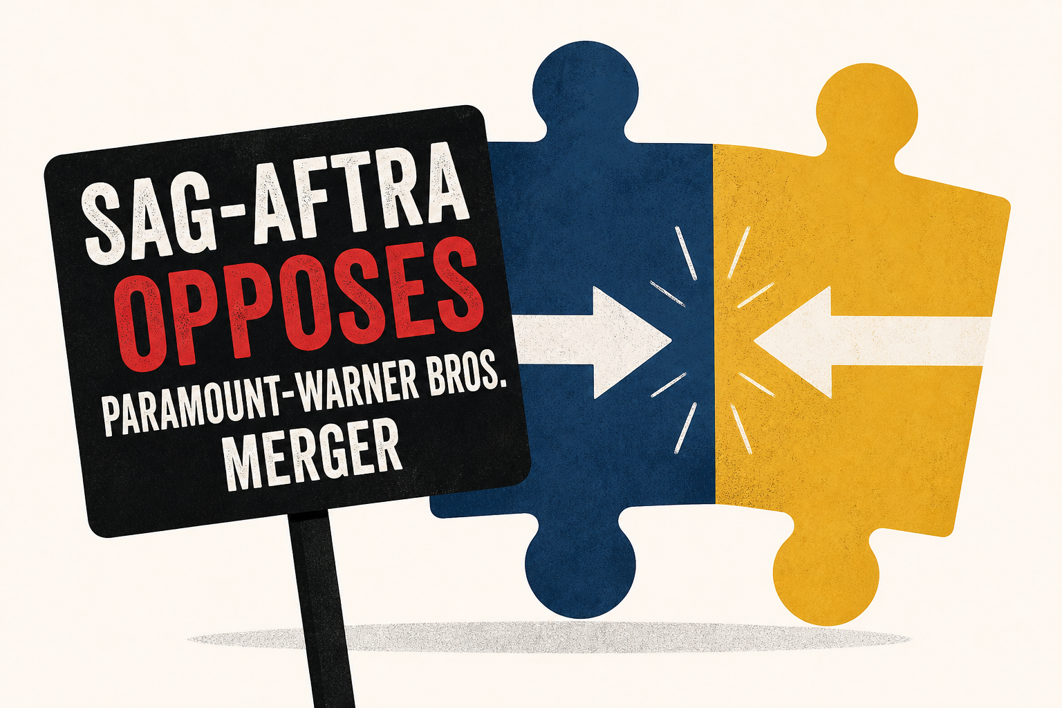 SAG-AFTRA Opposes Paramount-Warner Bros. Merger