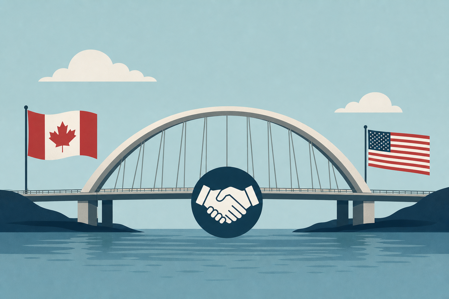 Traffic to start flowing across new bridge between Canada and U.S. amid Trump's tariff battle