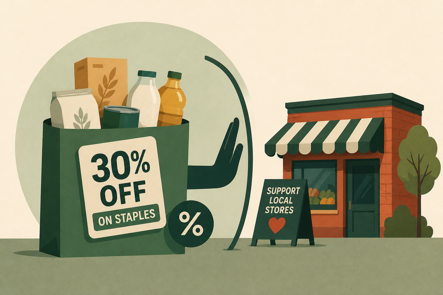 Mamdani grocery plan to offer 30% discounts on staples while avoiding competition with local stores