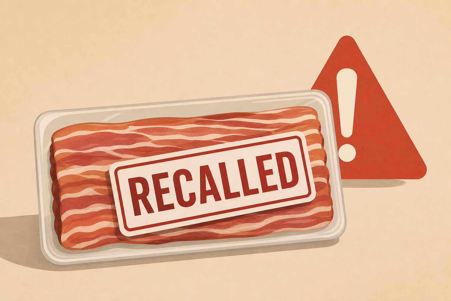 Over 12,000 pounds of bacon recalled. See affected products
