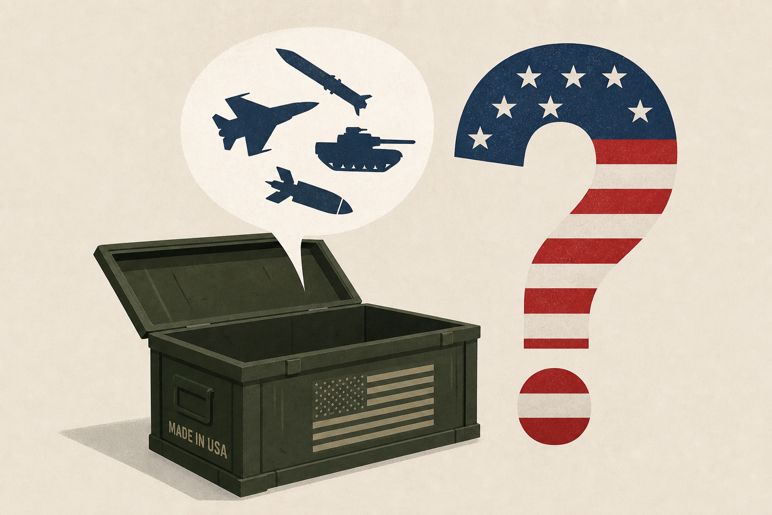 Is the US really running out of weapons under Trump?