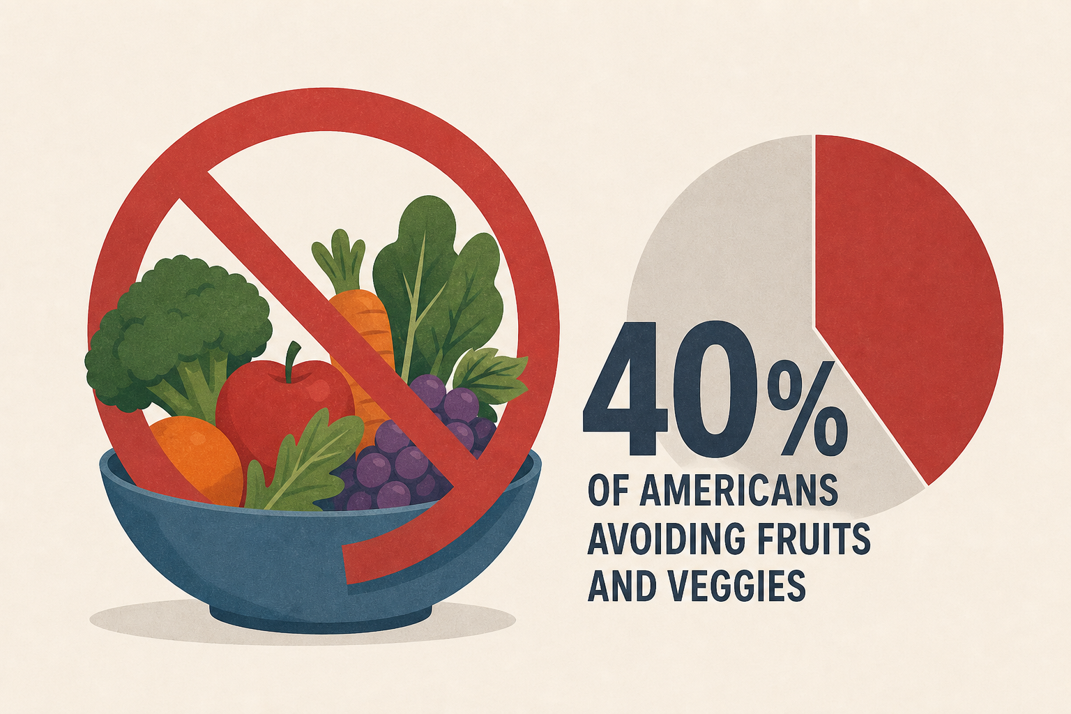 Epic diarrhea outbreak has 40% of Americans avoiding fruits and veggies