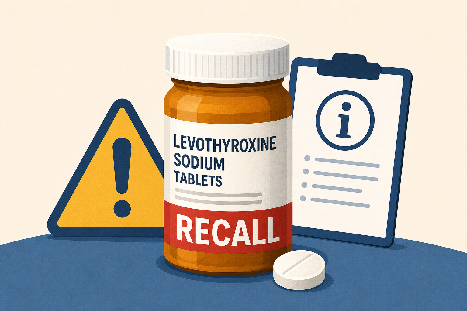 FDA recalls levothyroxine sodium tablets. Here’s what to know