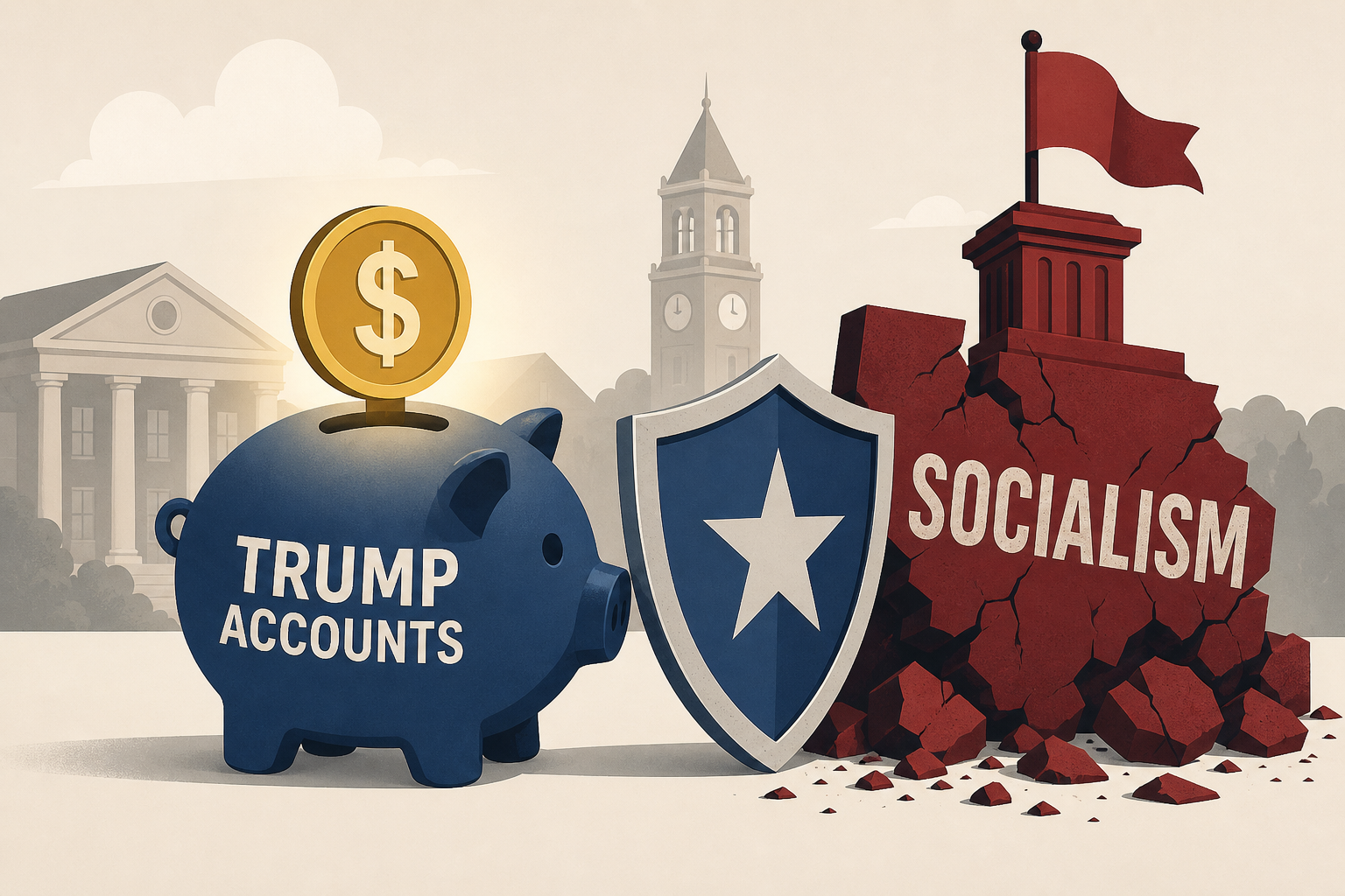 Trump Accounts can fight socialism on college campuses, official says