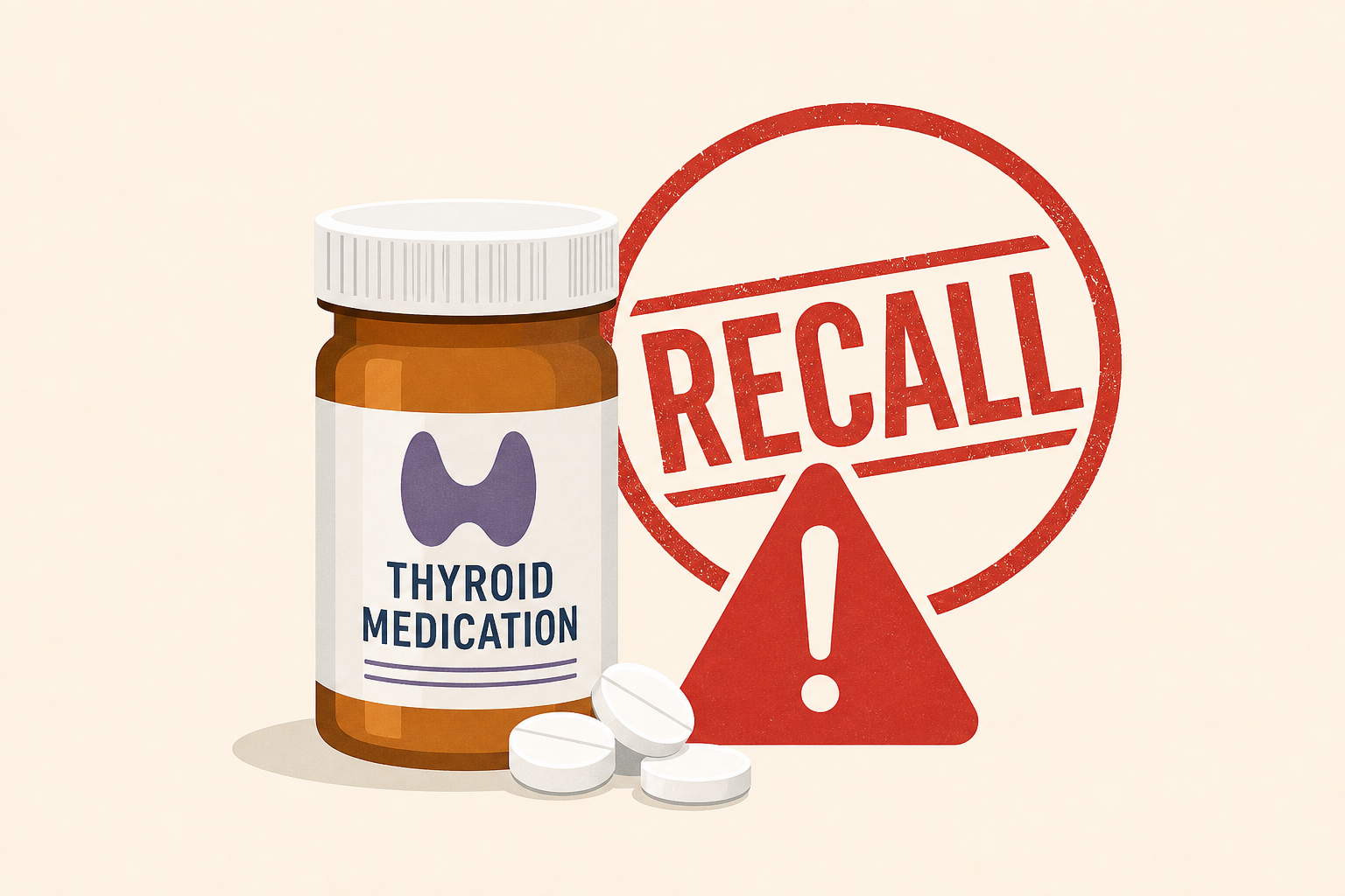 Nationwide recall issued for this thyroid medication. See products