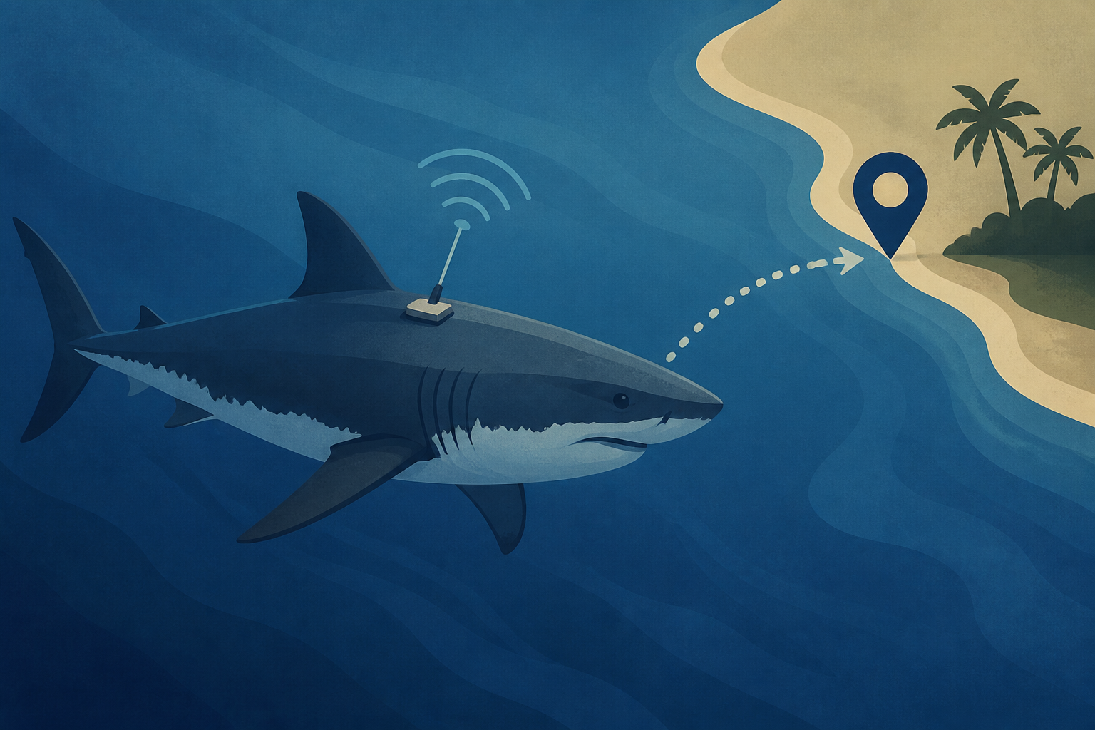 Largest great white shark ever tagged in the Atlantic is heading toward a popular vacation destination: It weighs 1,700 pounds and measures more than 13 feet long