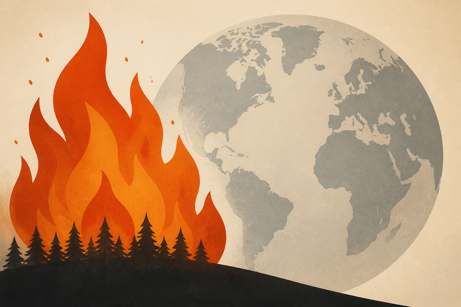 Wildfires 'stark reminder' of extreme climate challenge