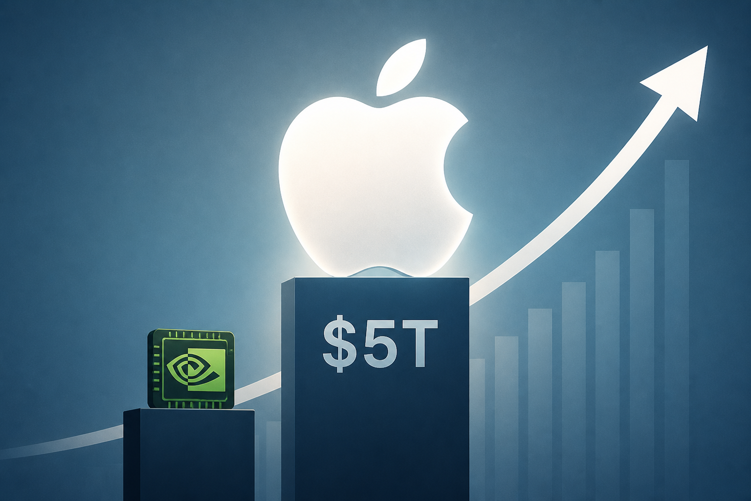 Apple overtakes Nvidia as world’s most valuable company as it barrels toward $5T