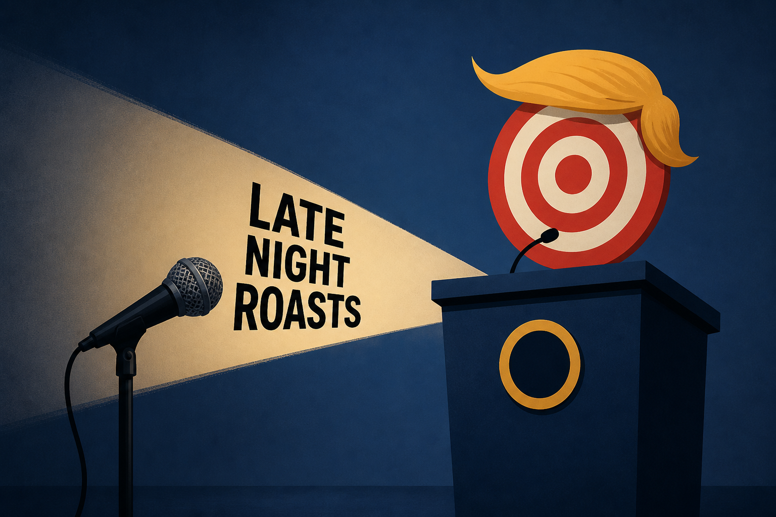 Late Night Roasts President Trump’s Attempt at Comedy