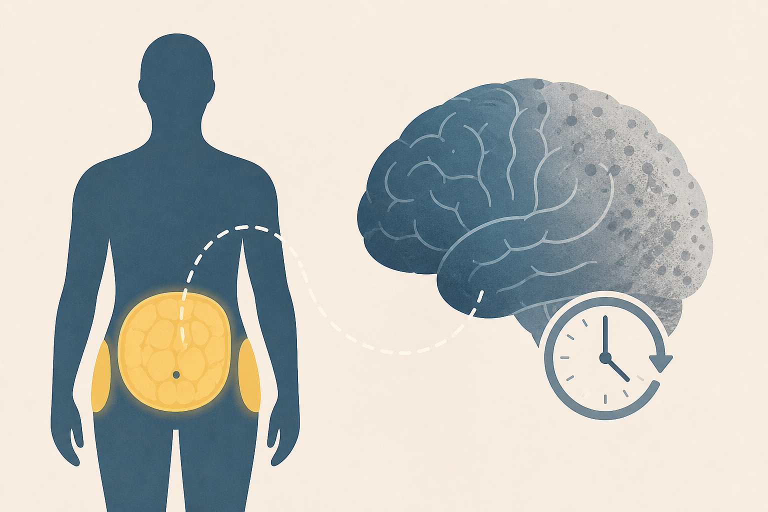Where You Carry Your Body Fat Is Directly Linked to Brain Aging in First-of-Its-Kind Study