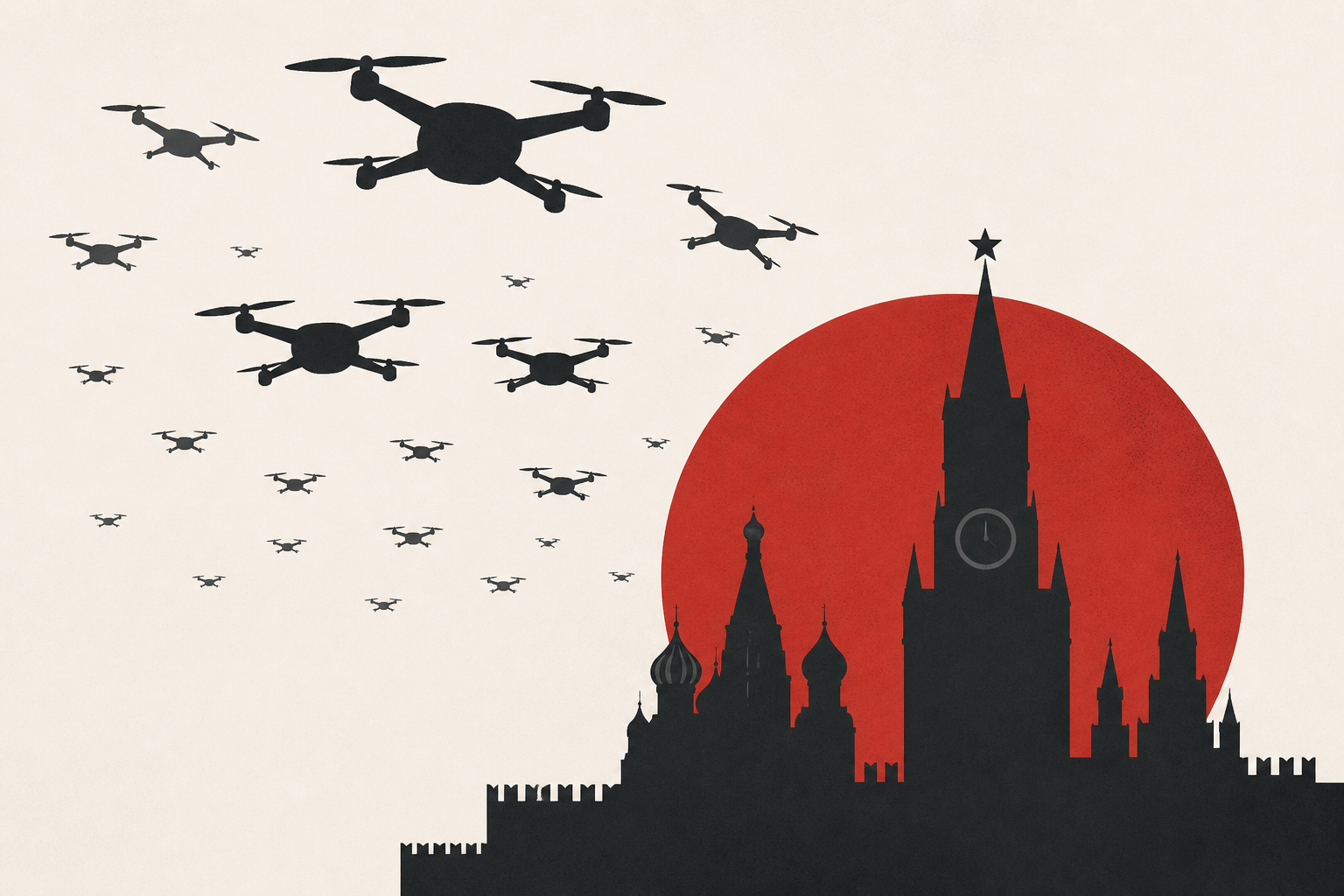 Almost 400 Ukrainian drones attack Moscow and Moscow region