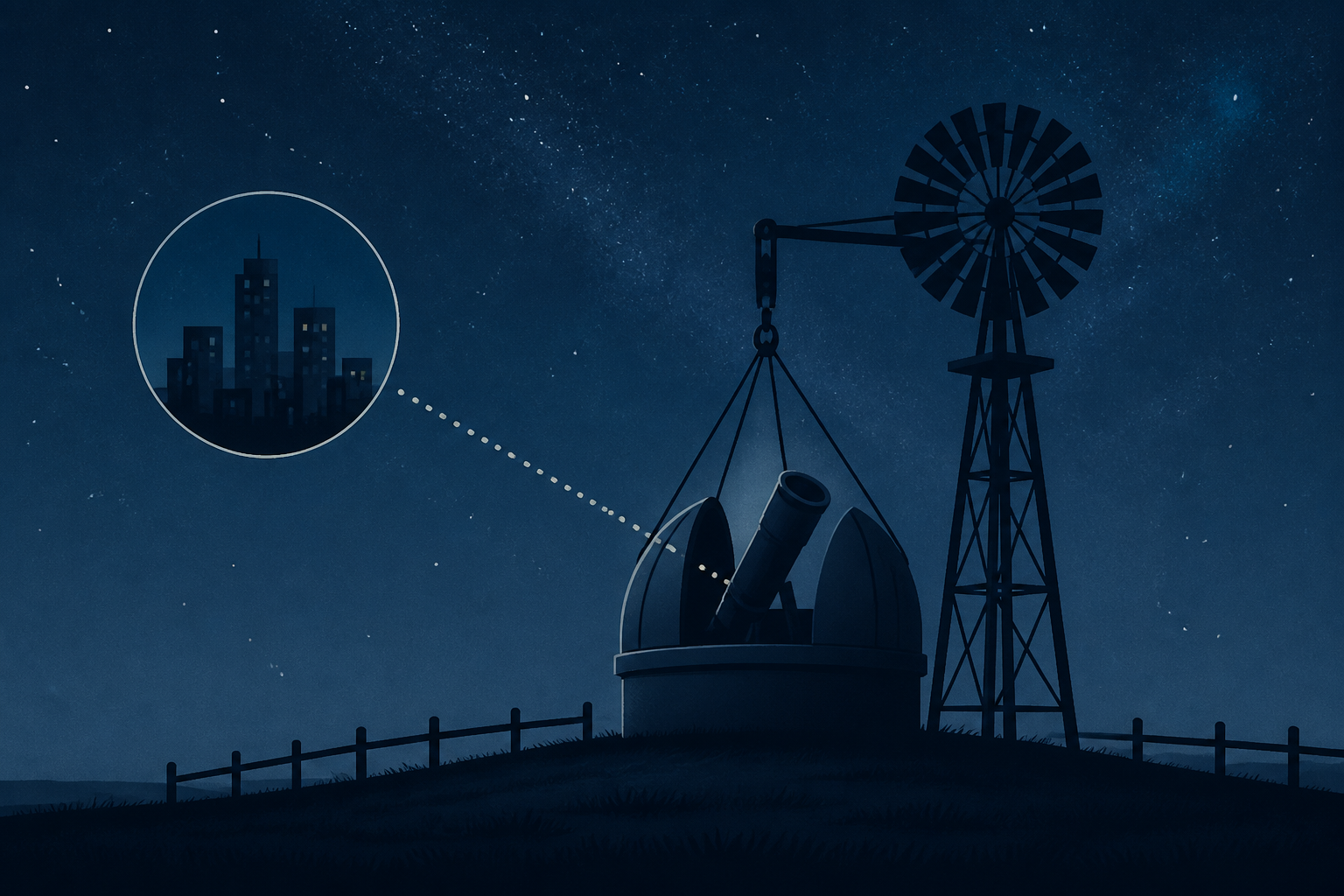 Odd Texas Ranch ‘Raises’ Telescopes to Provide Dark Sky Viewing for Stargazers in Cities Remotely