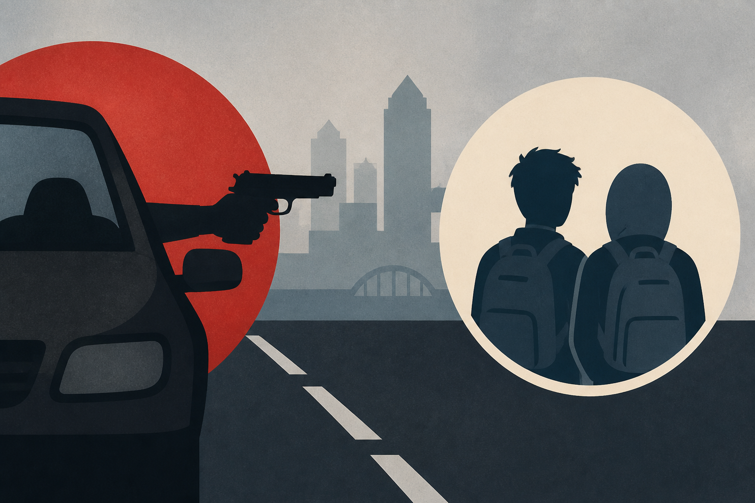 Des Moines road rage suspect accused of pointing gun at teenagers
