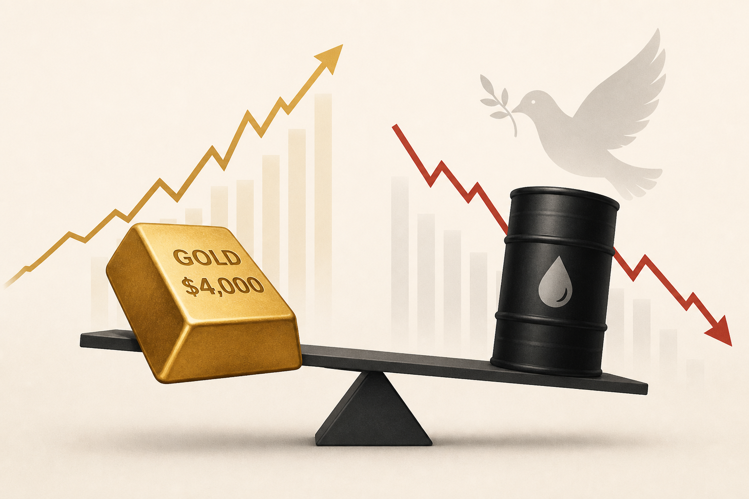 Gold continues to hold $4,000 as U.S.-Iran pause pressures crude oil