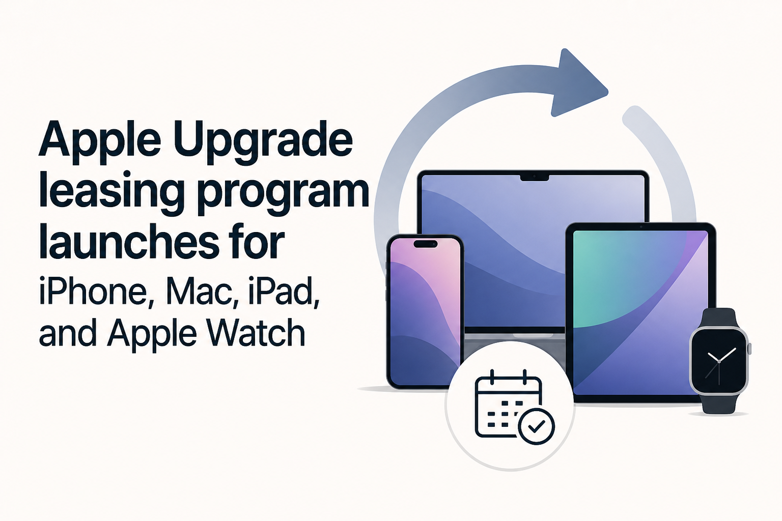 Apple Upgrade leasing program launches for iPhone, Mac, iPad, and Apple Watch