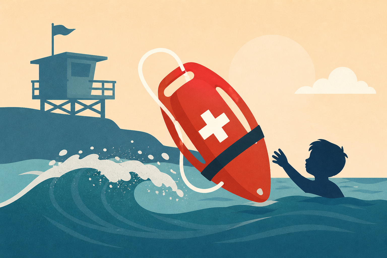 Heroic Santa Cruz lifeguard rescue of young boy