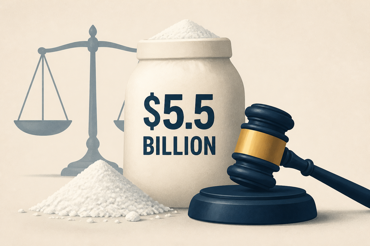 Johnson & Johnson seeks $5.5 billion of long-running talc lawsuits