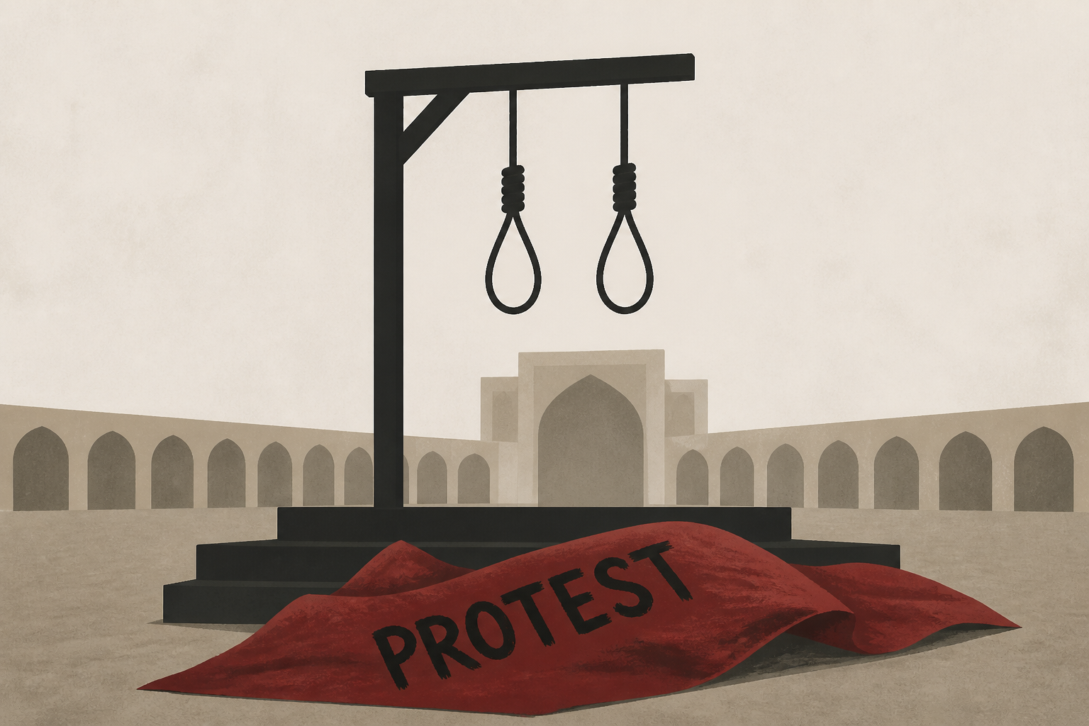 Iran publicly executes two January protesters in Isfahan square