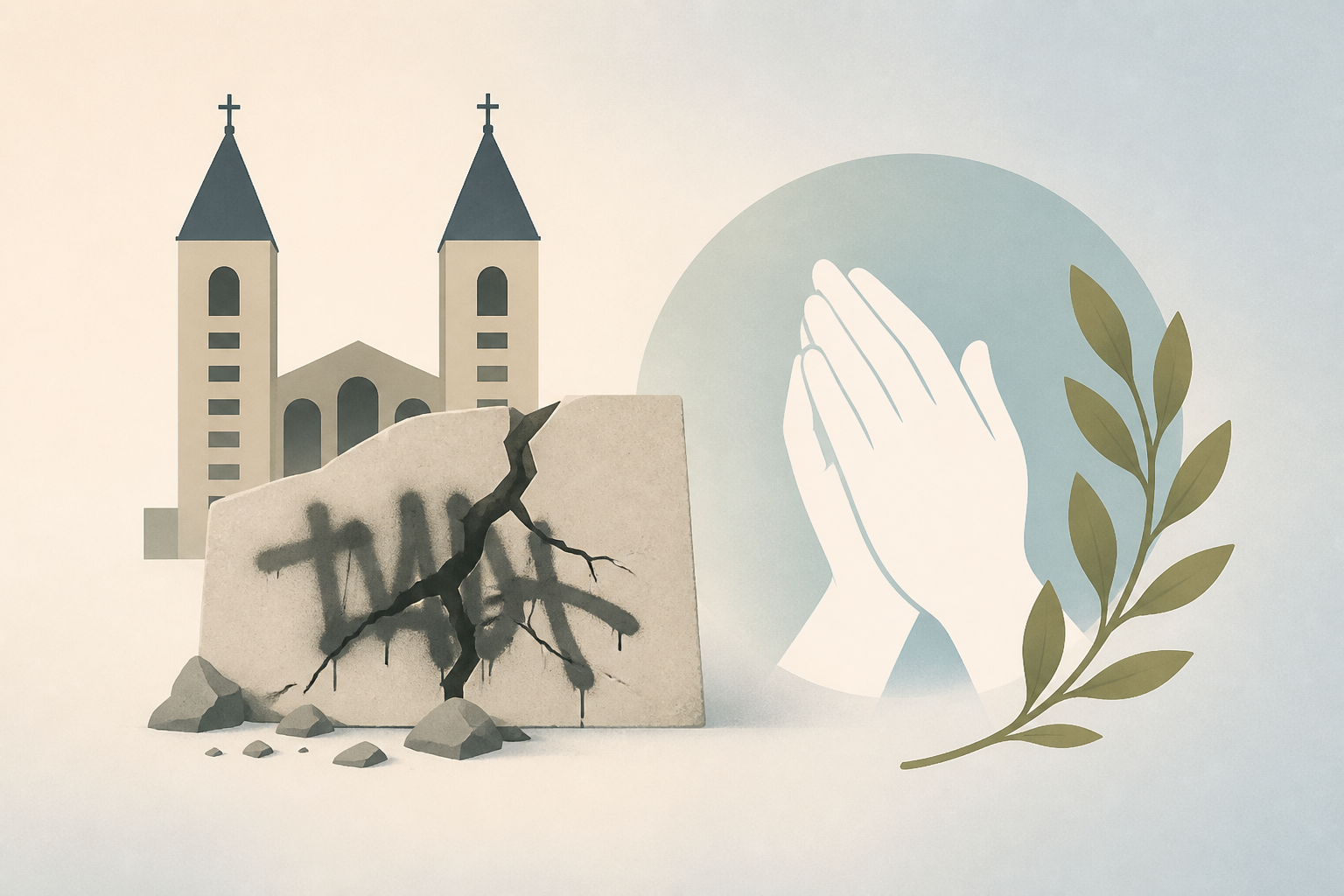 Medjugorje parish condemns vandalism, urges prayer and forgiveness