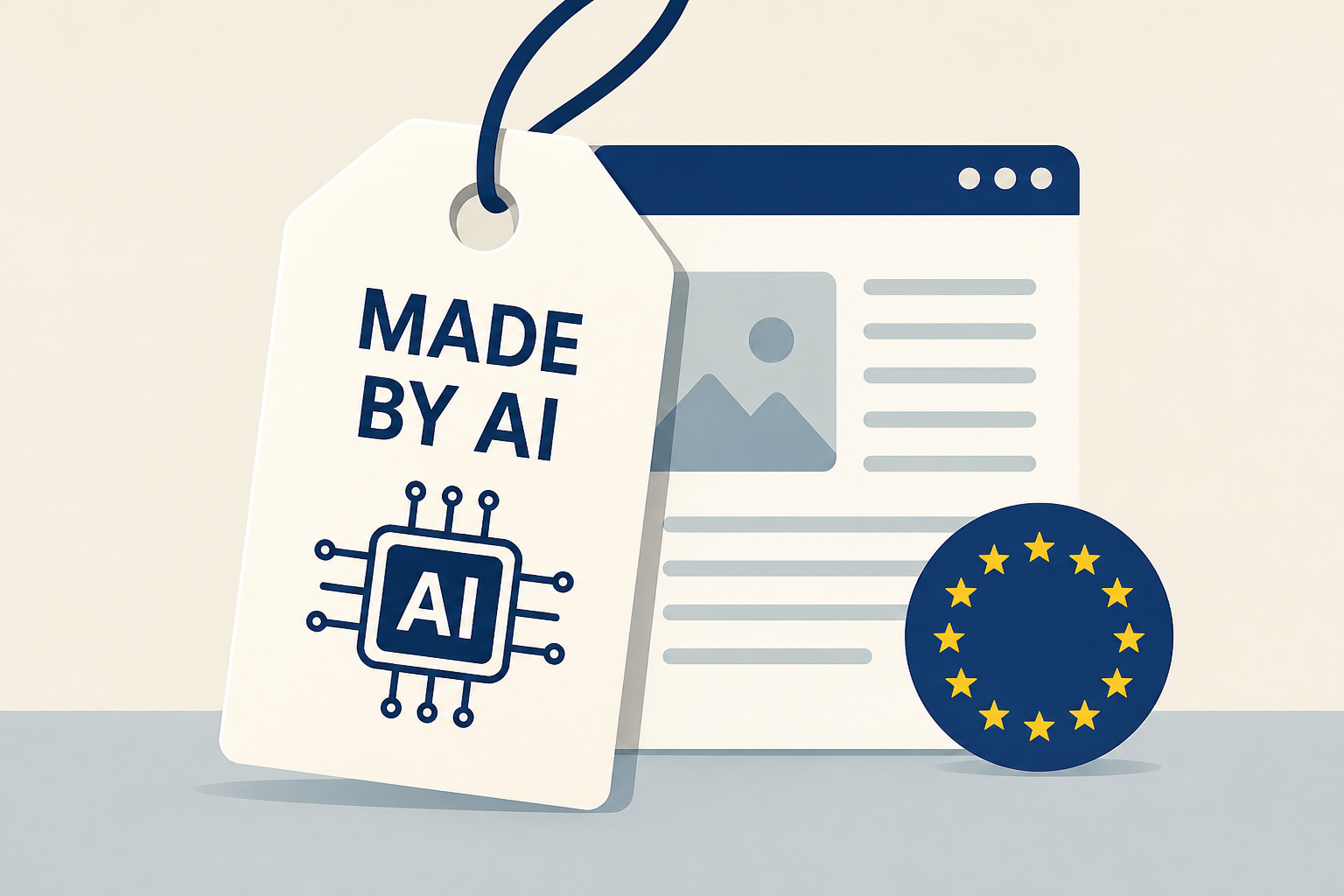 Made by AI? EU tells firms to stick a label on it from Sunday