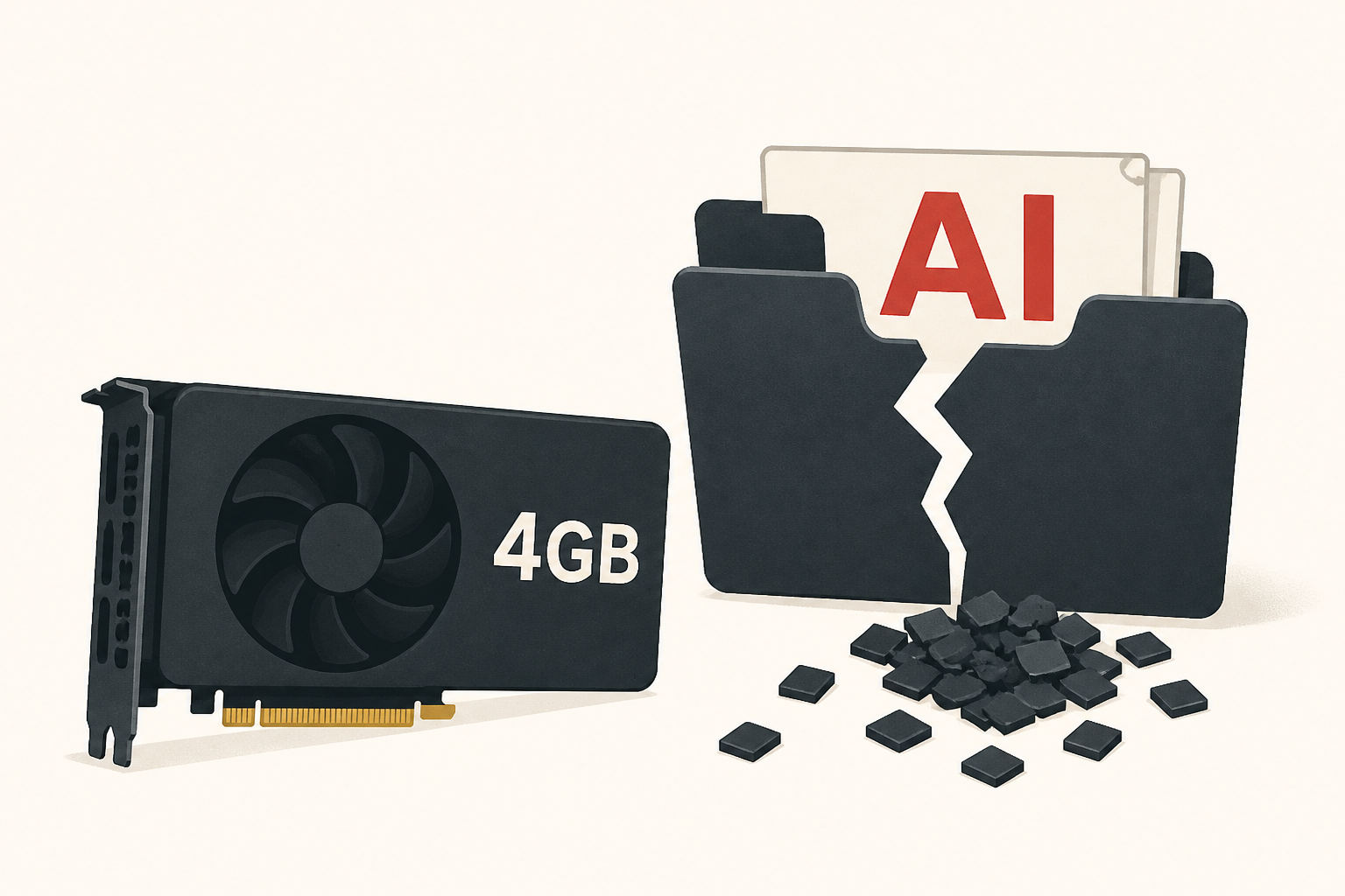 Leaks Point to Return of 4GB GPUs as AI Flash Memory Crisis Worsens
