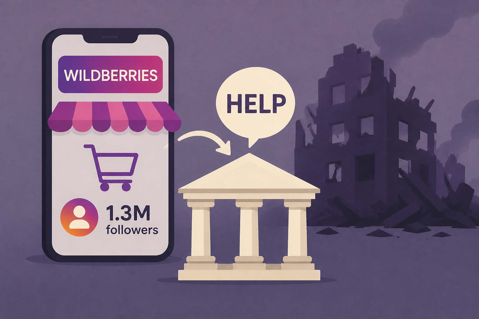 Wildberries seller with 1.3 million Instagram followers appeals to Russian authorities for help after Ukrainian strikes