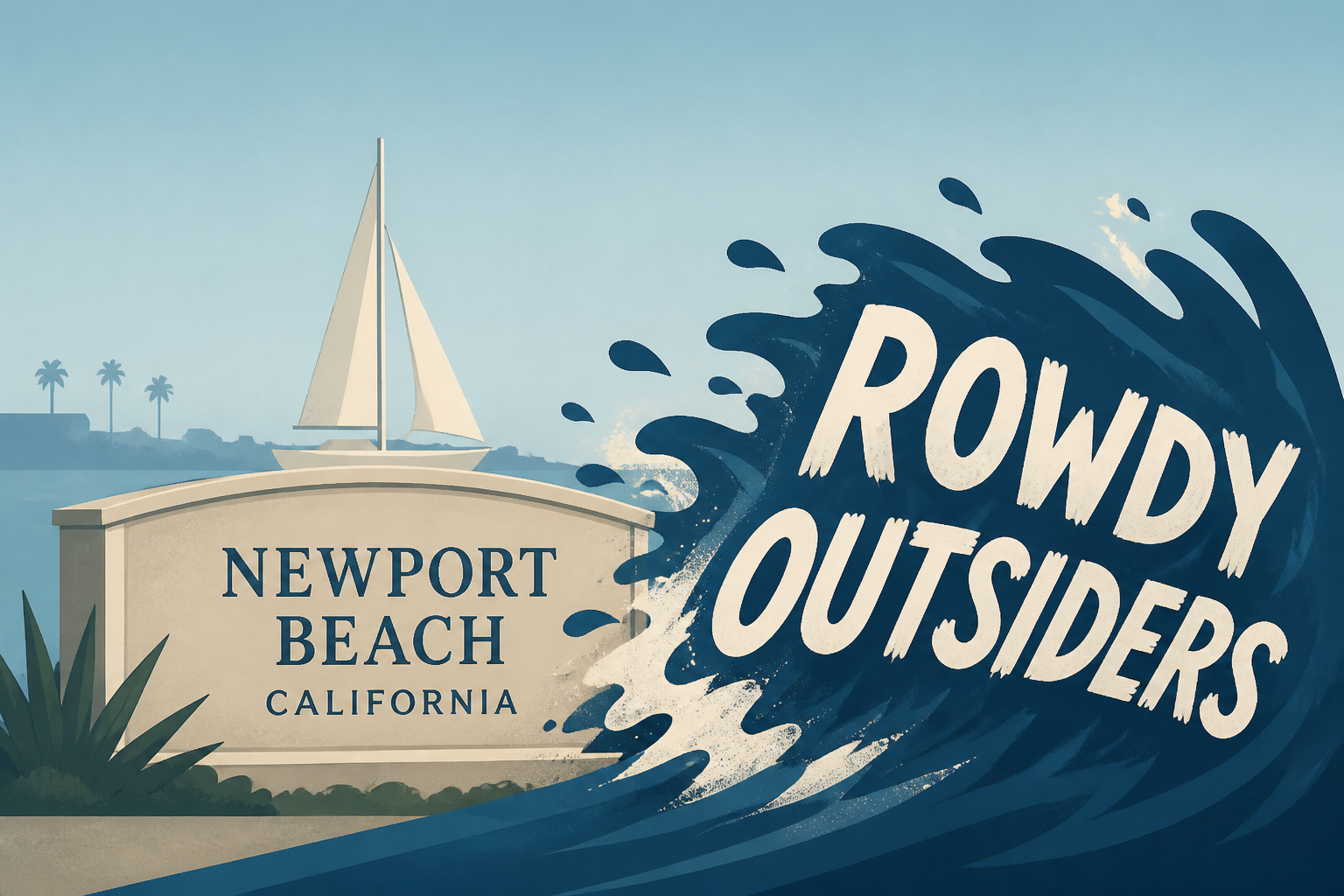 Newport Beach in California Struggles to Copy With Rowdy Outsiders