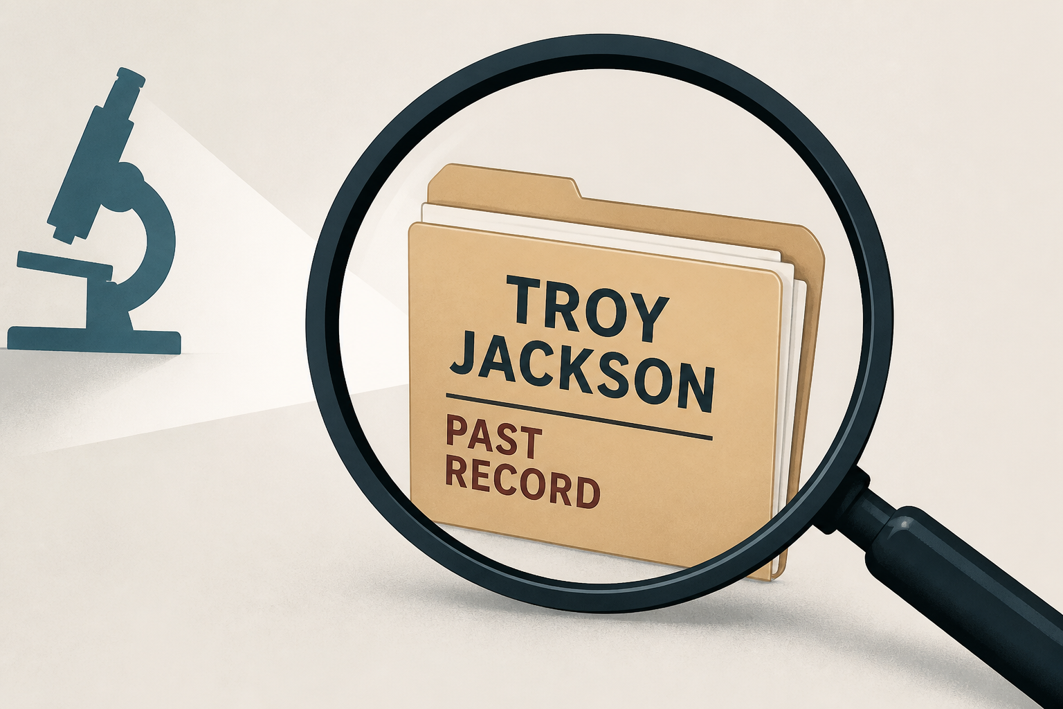 Troy Jackson is about to go under the national microscope. Here's a look at his past