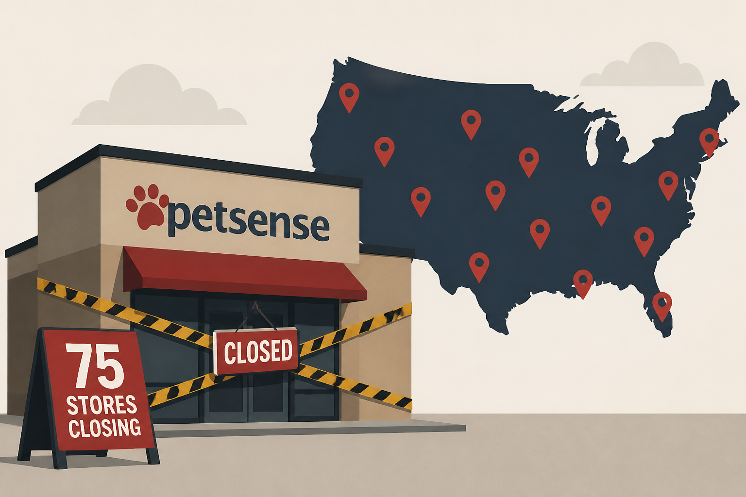 Tractor Supply to close 75 Petsense stores around the country