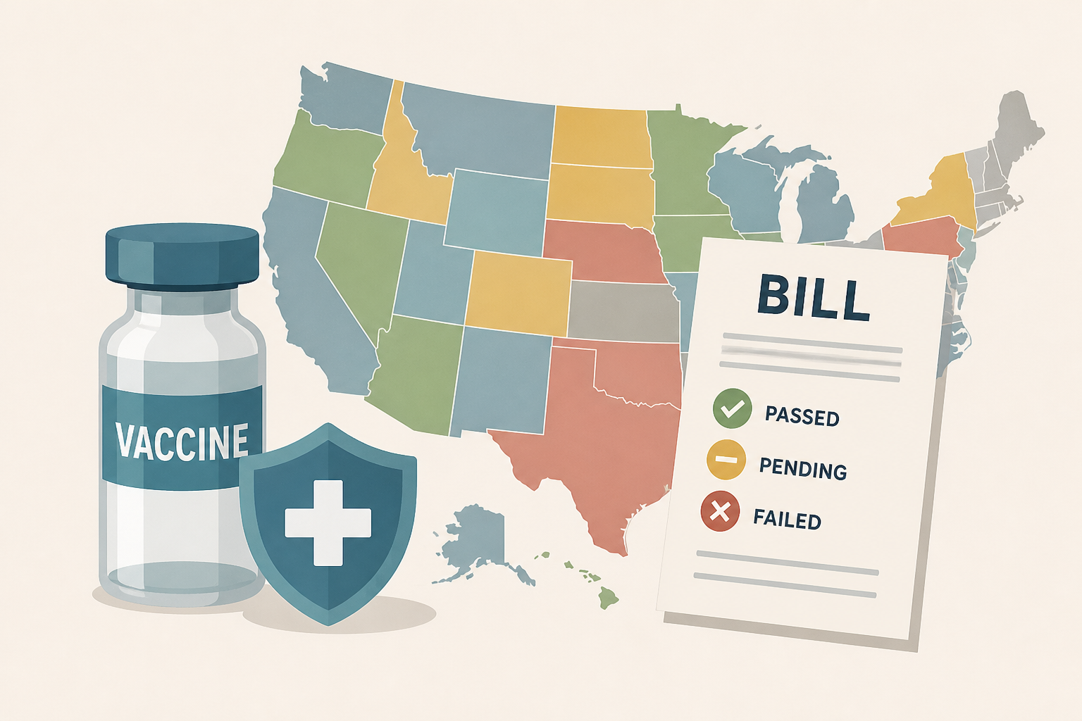 Vaccine Laws Were Under Debate in Dozens of States. Here’s How Those Bills Fared.