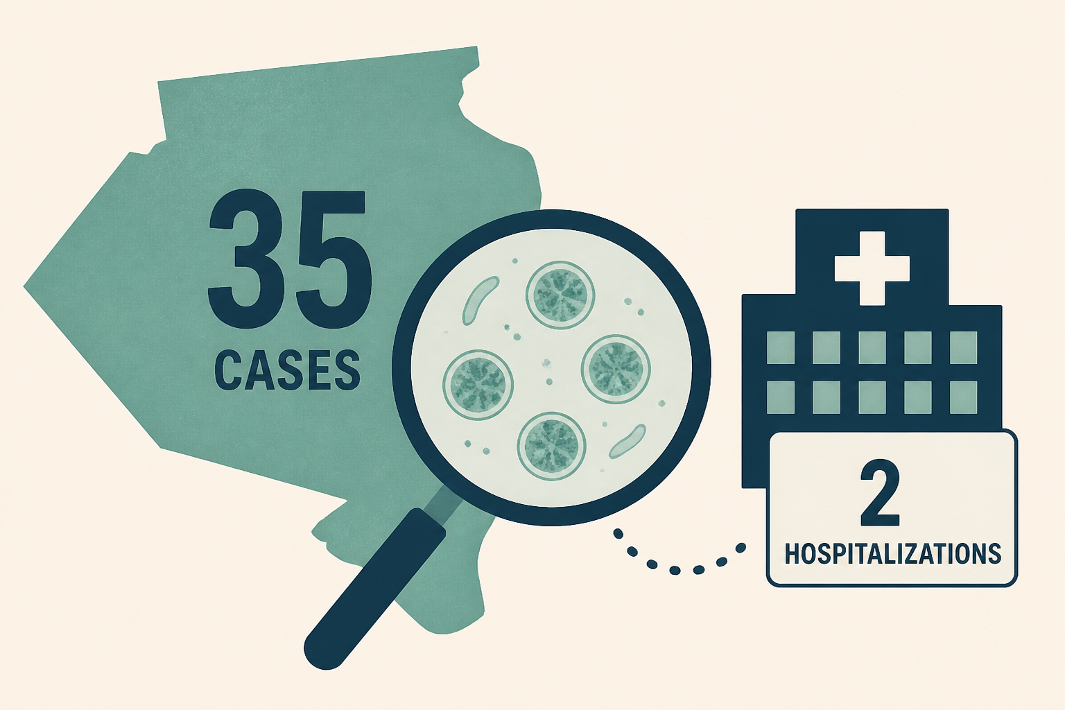Allegheny County reports 35 cyclosporiasis cases, 2 hospitalizations as officials probe connection to outbreak