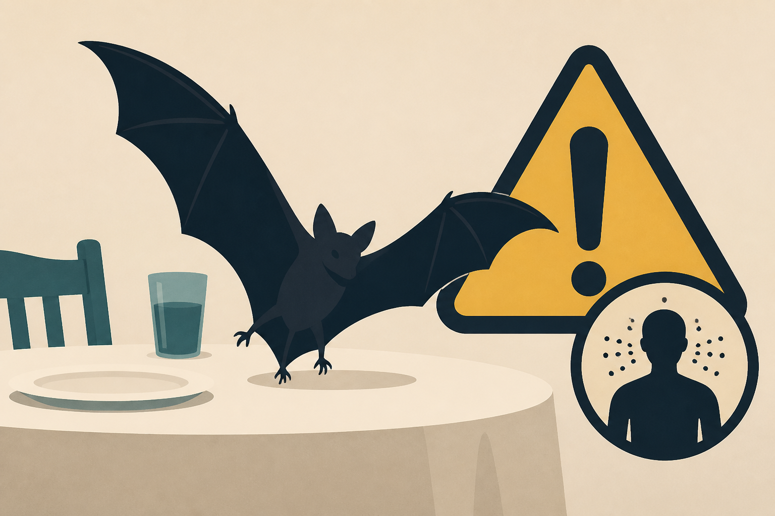 Rabid bat lands on California restaurant table as family eats, prompting exposure warning