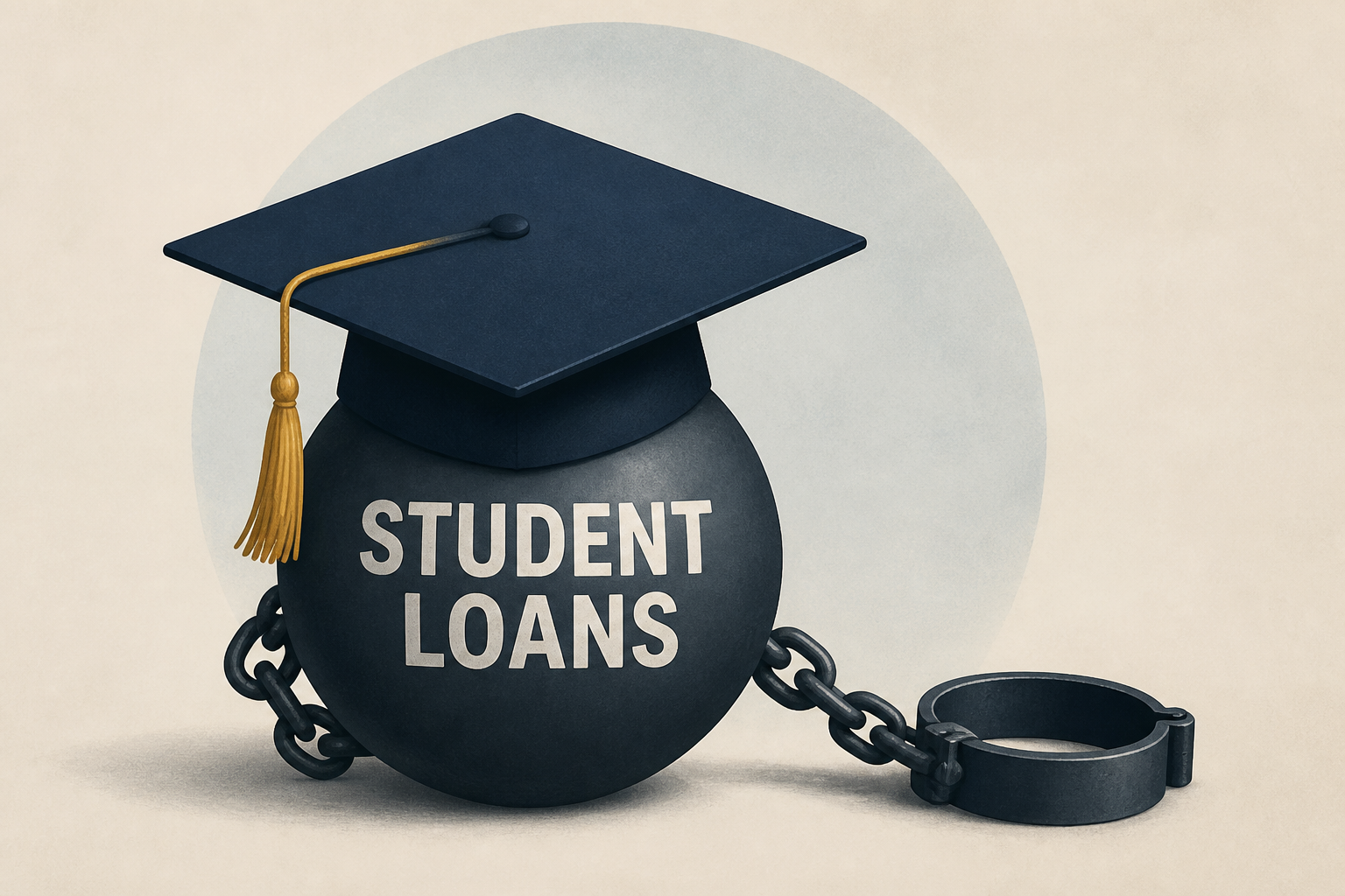 Powell says student loan system at top of her in