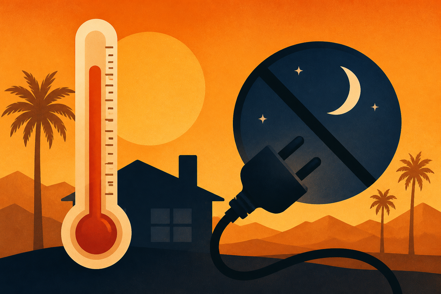 Palm Desert residents raise concerns over planned overnight power outage during extreme heat