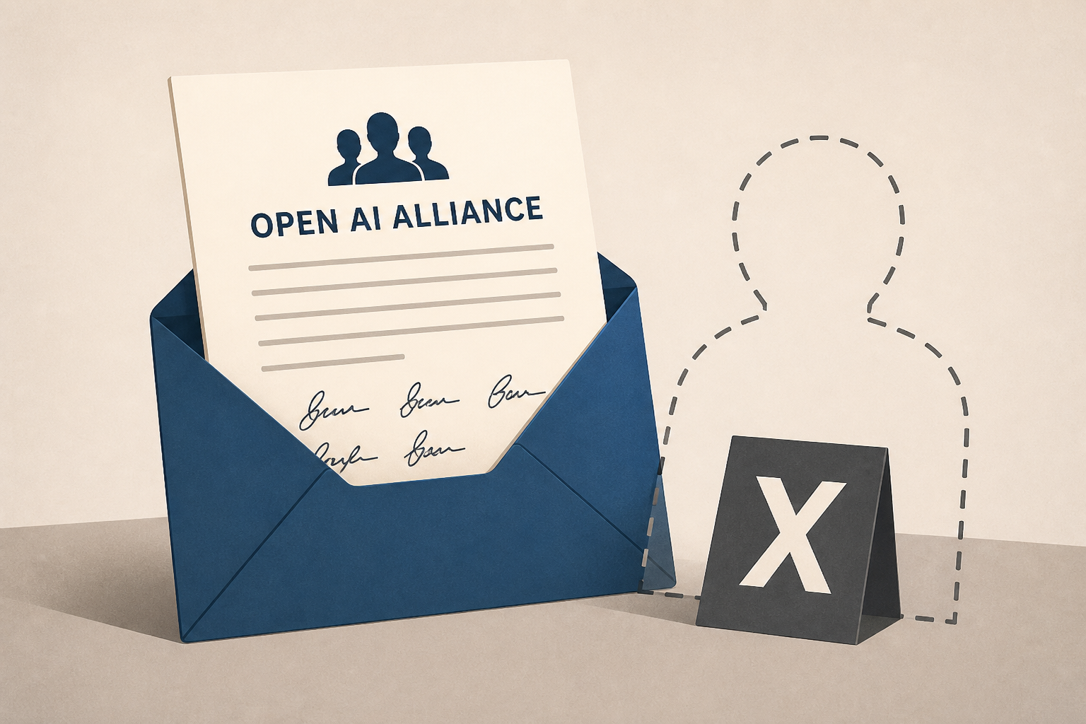 Anthropic absent from open AI alliance letter, Amodei denies ban push